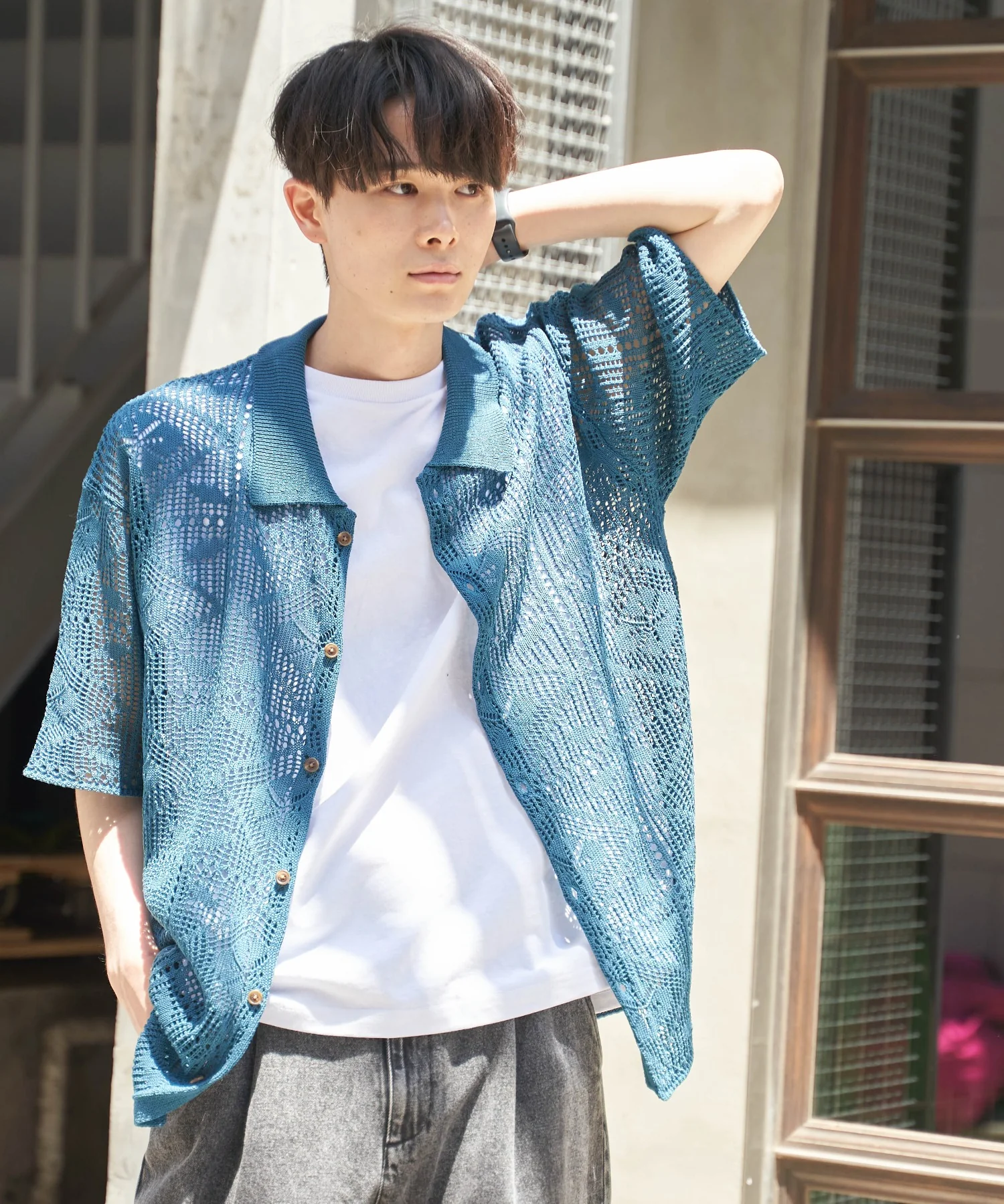 メッシュニットBIGシャツ - Image 54