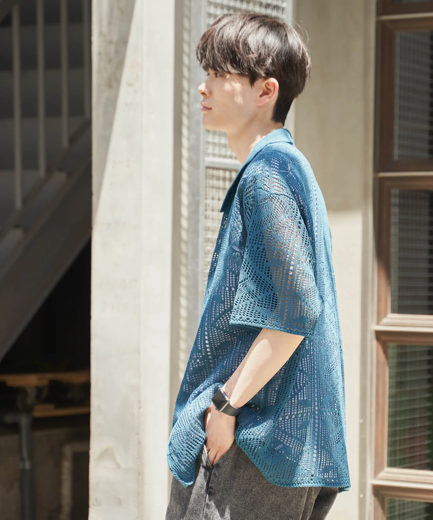 メッシュニットBIGシャツ - Image 55