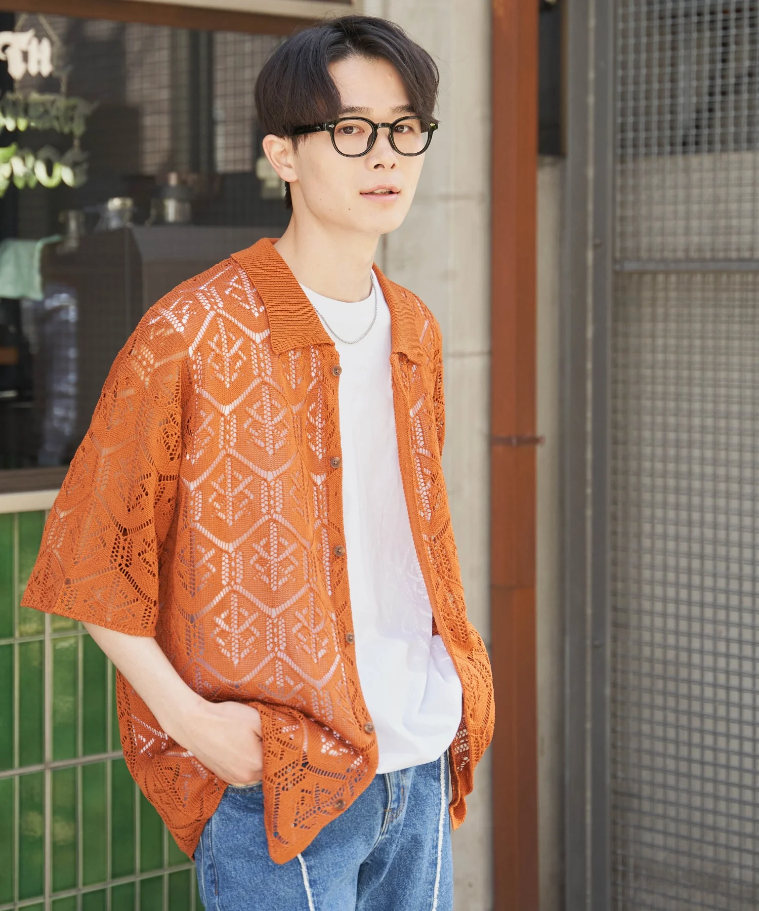 メッシュニットBIGシャツ - Image 6