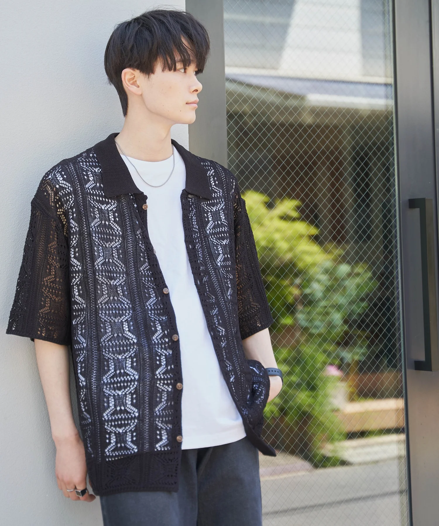 メッシュニットBIGシャツ - Image 9