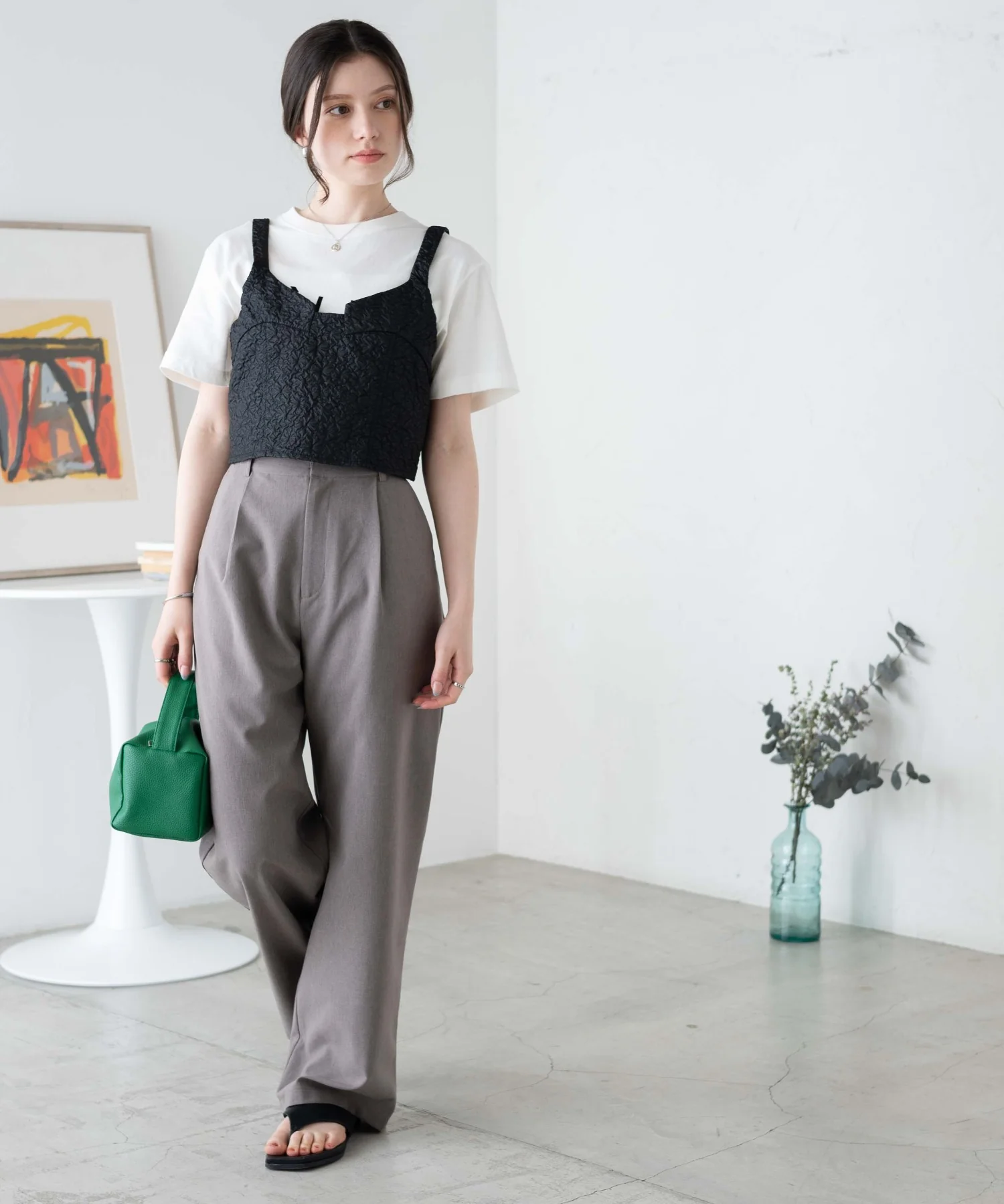 フラワージャガードビスチェ - Image 4