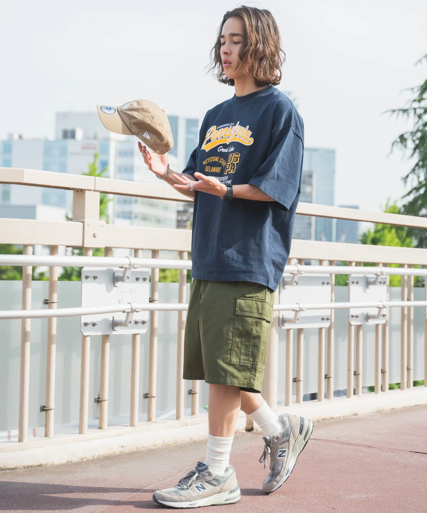 ワイドカーゴショーツ - Image 17