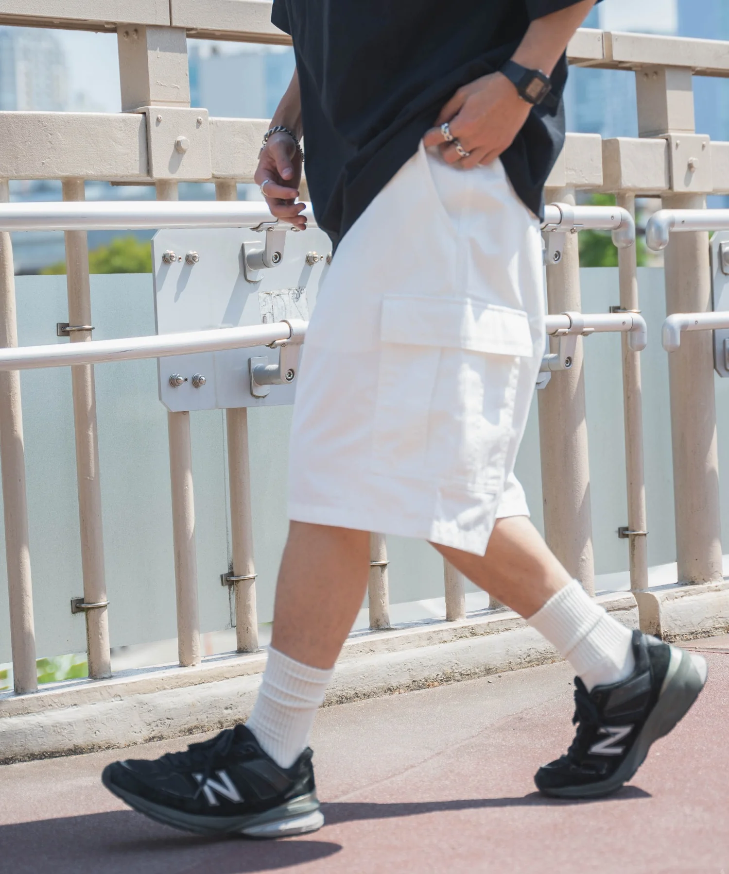 ワイドカーゴショーツ - Image 19