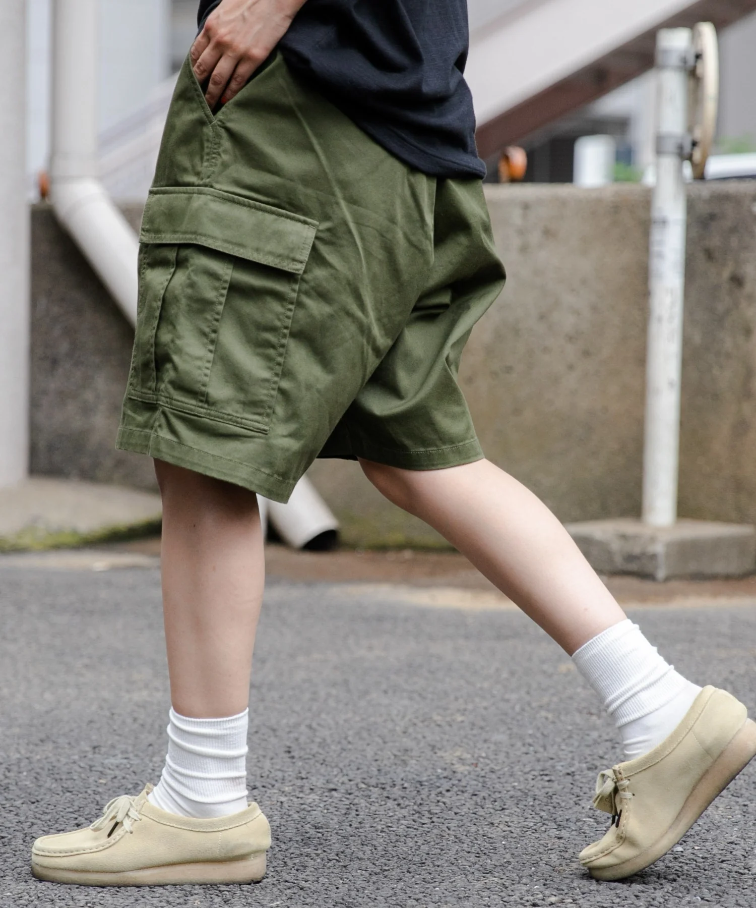 ワイドカーゴショーツ - Image 45