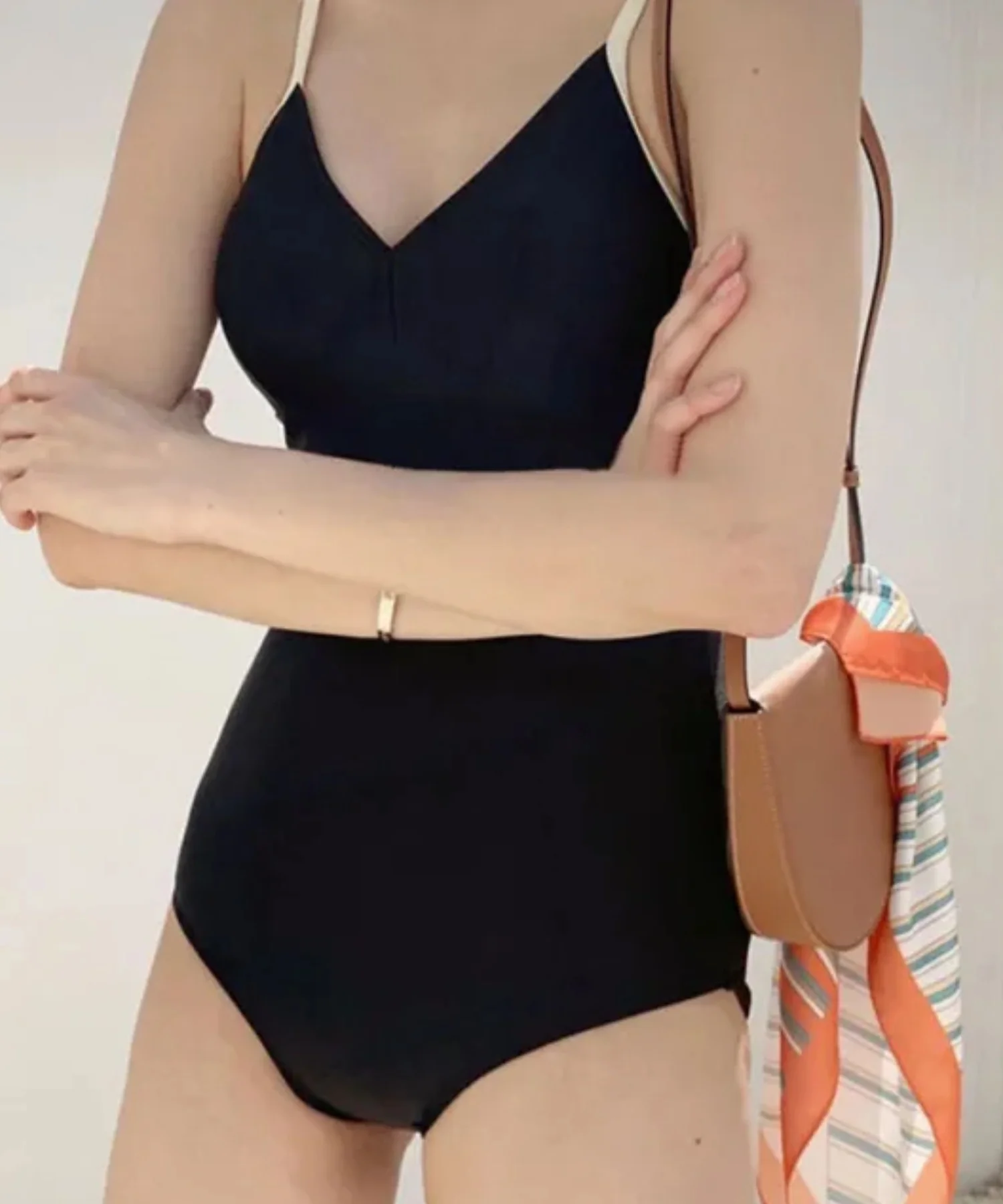 パイピングワンピーススウィムウェア - Image 7