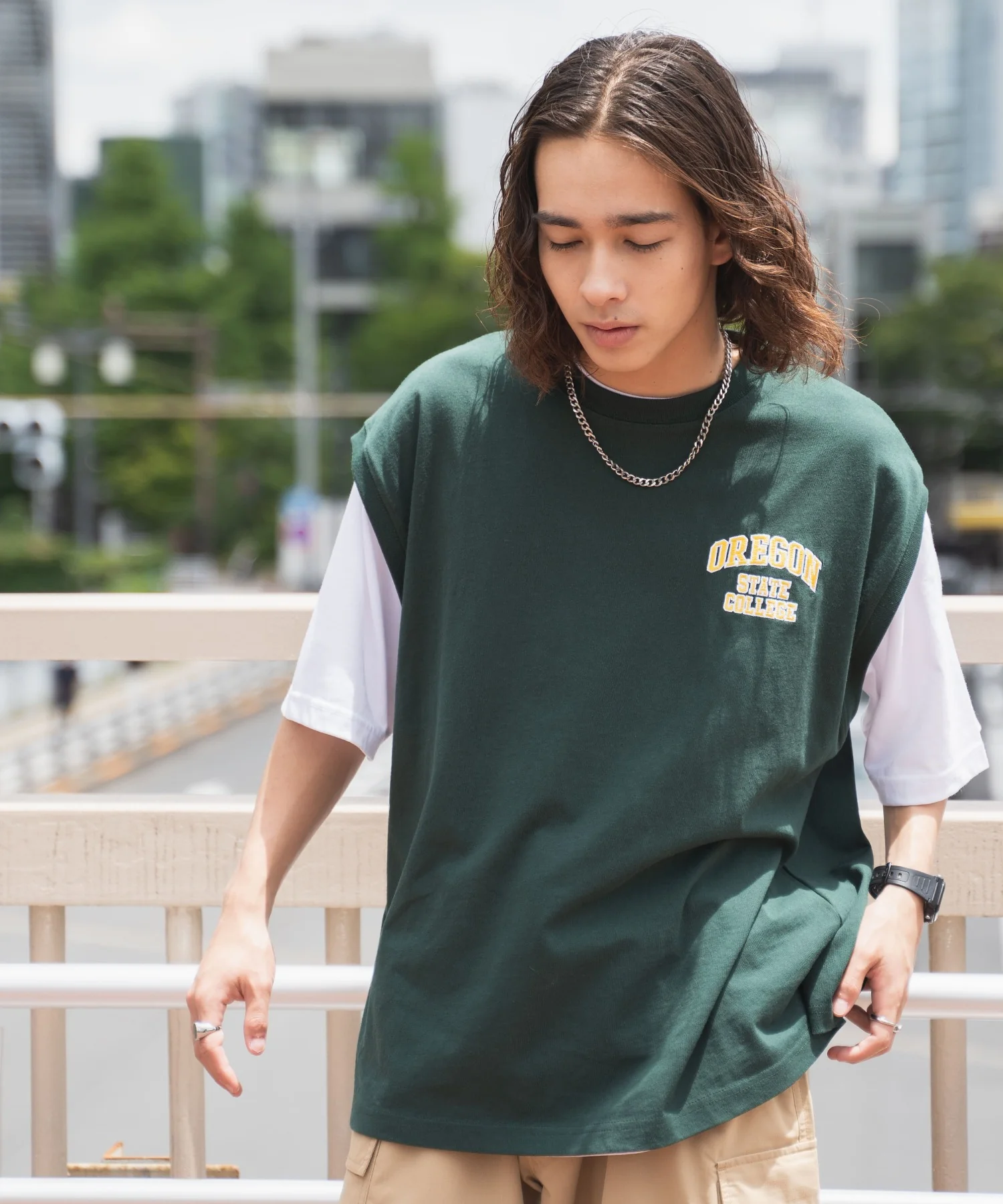 アクセ付きアンサンブルカットベストT - Image 14