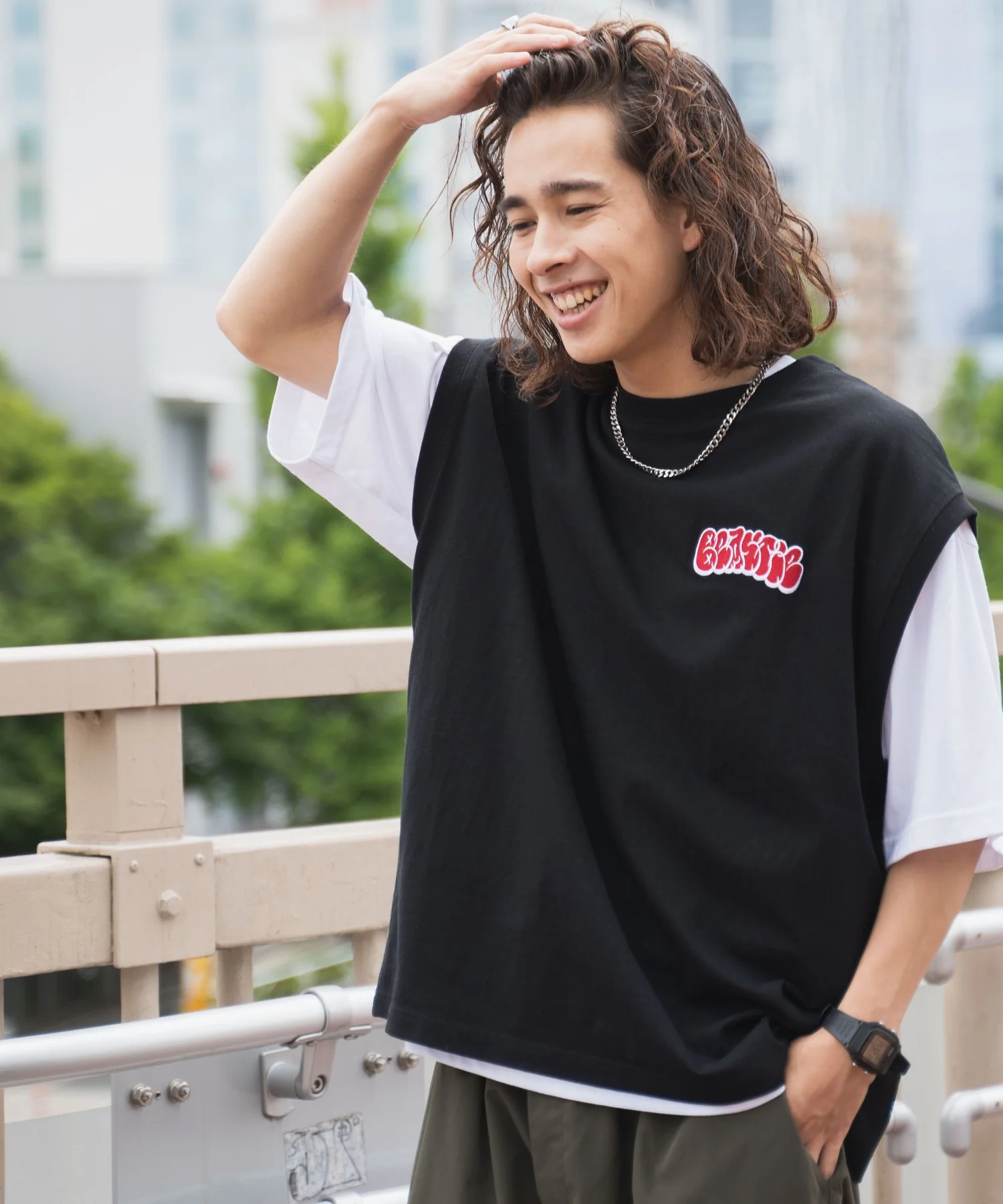アクセ付きアンサンブルカットベストT - Image 18