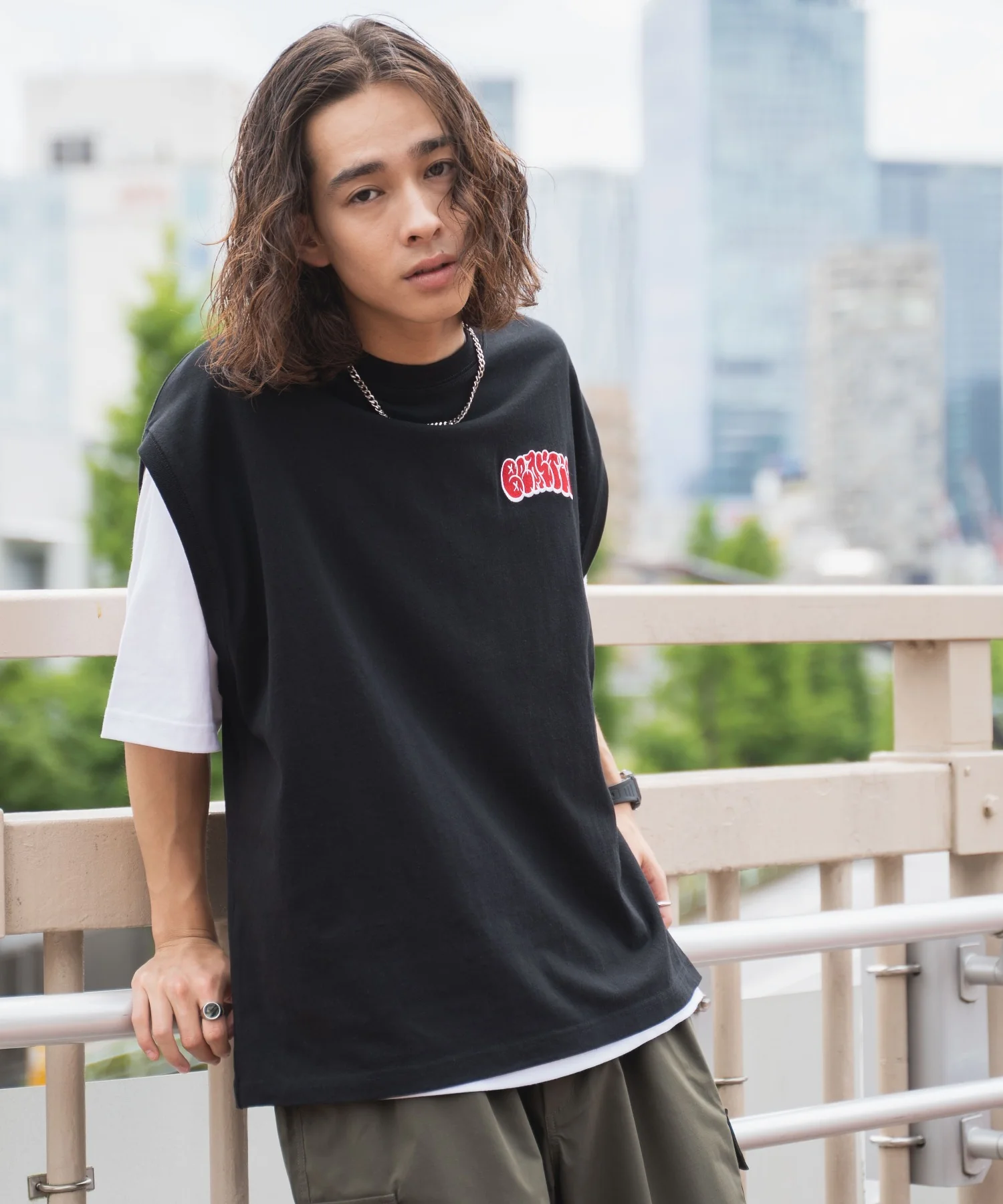 アクセ付きアンサンブルカットベストT - Image 19