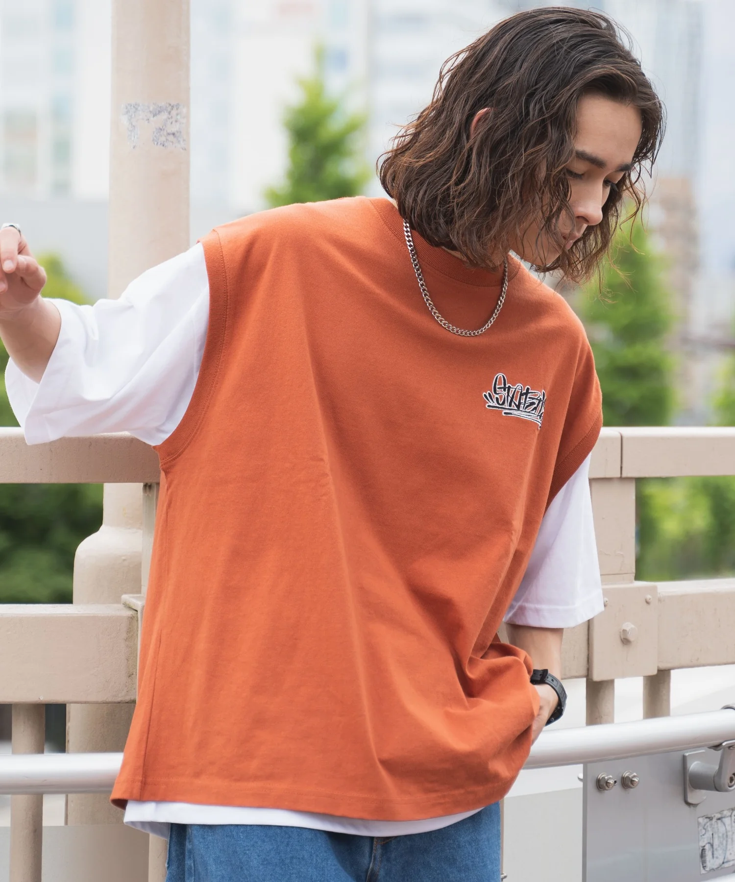 アクセ付きアンサンブルカットベストT - Image 21