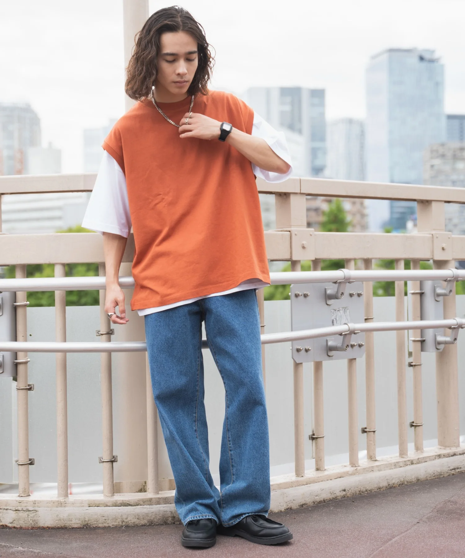 アクセ付きアンサンブルカットベストT - Image 23
