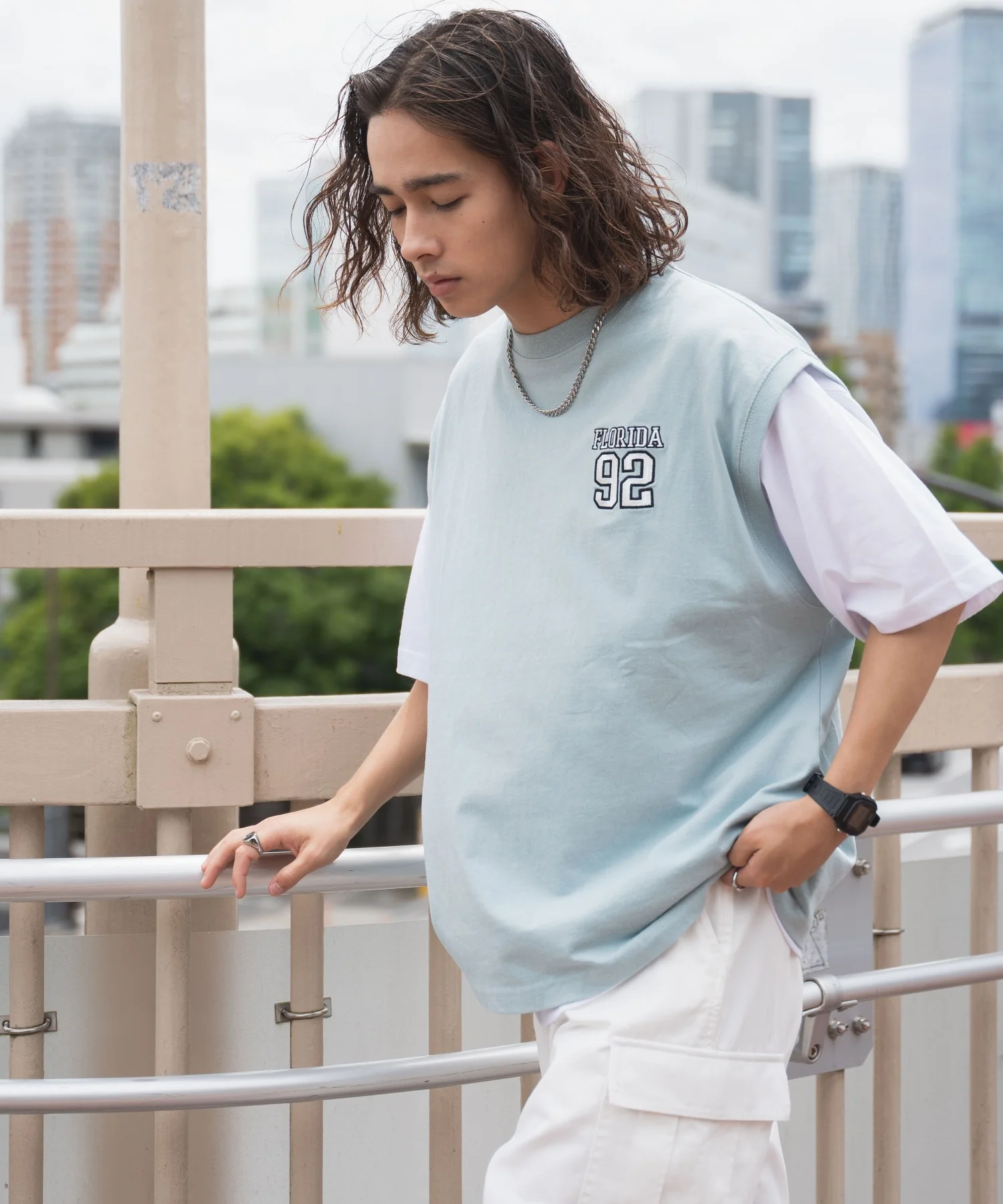 アクセ付きアンサンブルカットベストT - Image 25