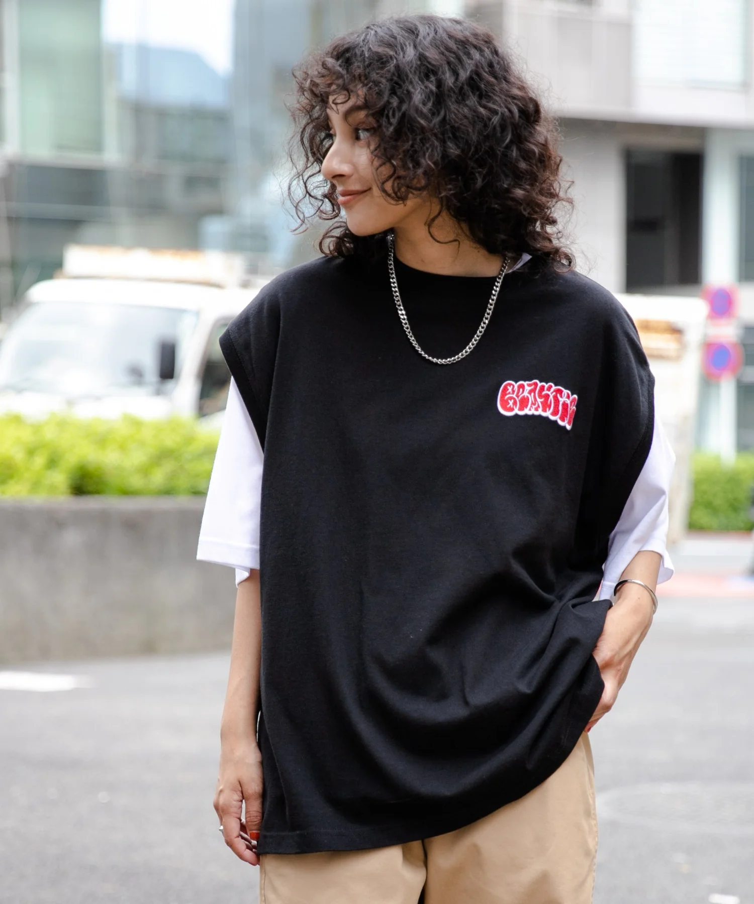 アクセ付きアンサンブルカットベストT - Image 56