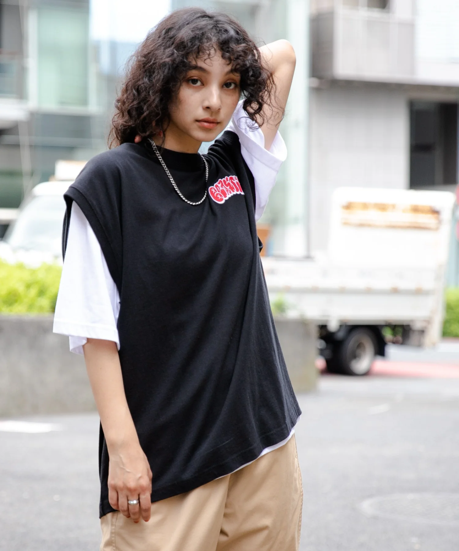 アクセ付きアンサンブルカットベストT - Image 58