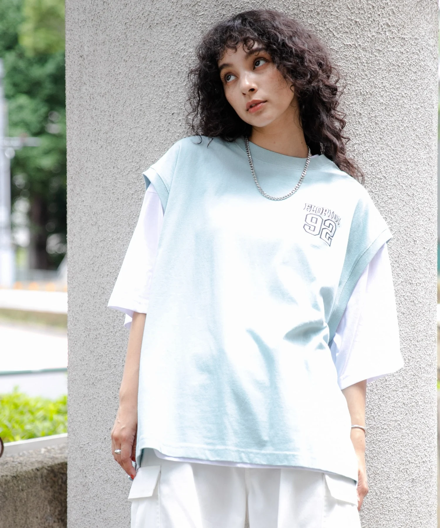 アクセ付きアンサンブルカットベストT - Image 66