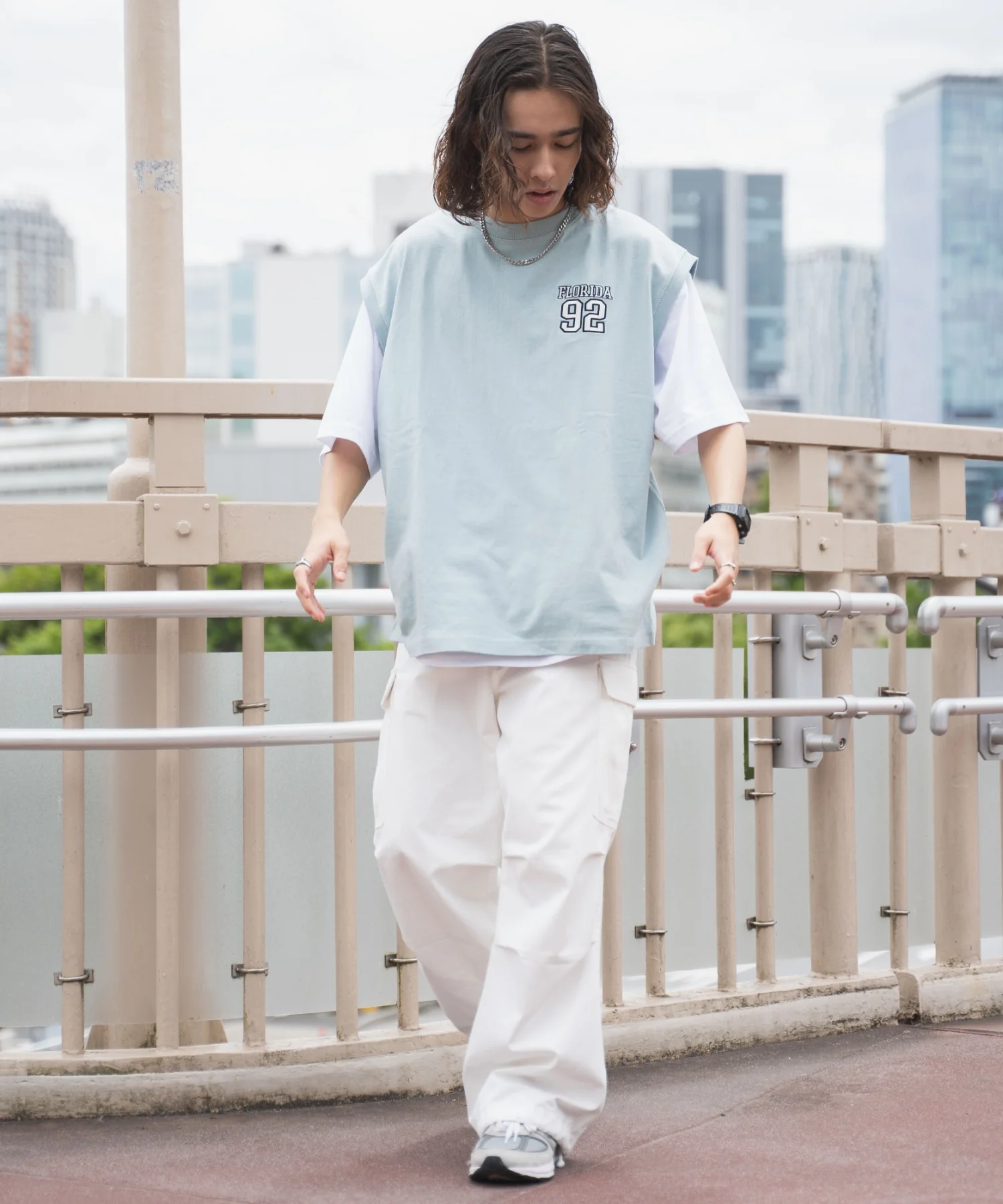 アクセ付きアンサンブルカットベストT - Image 8