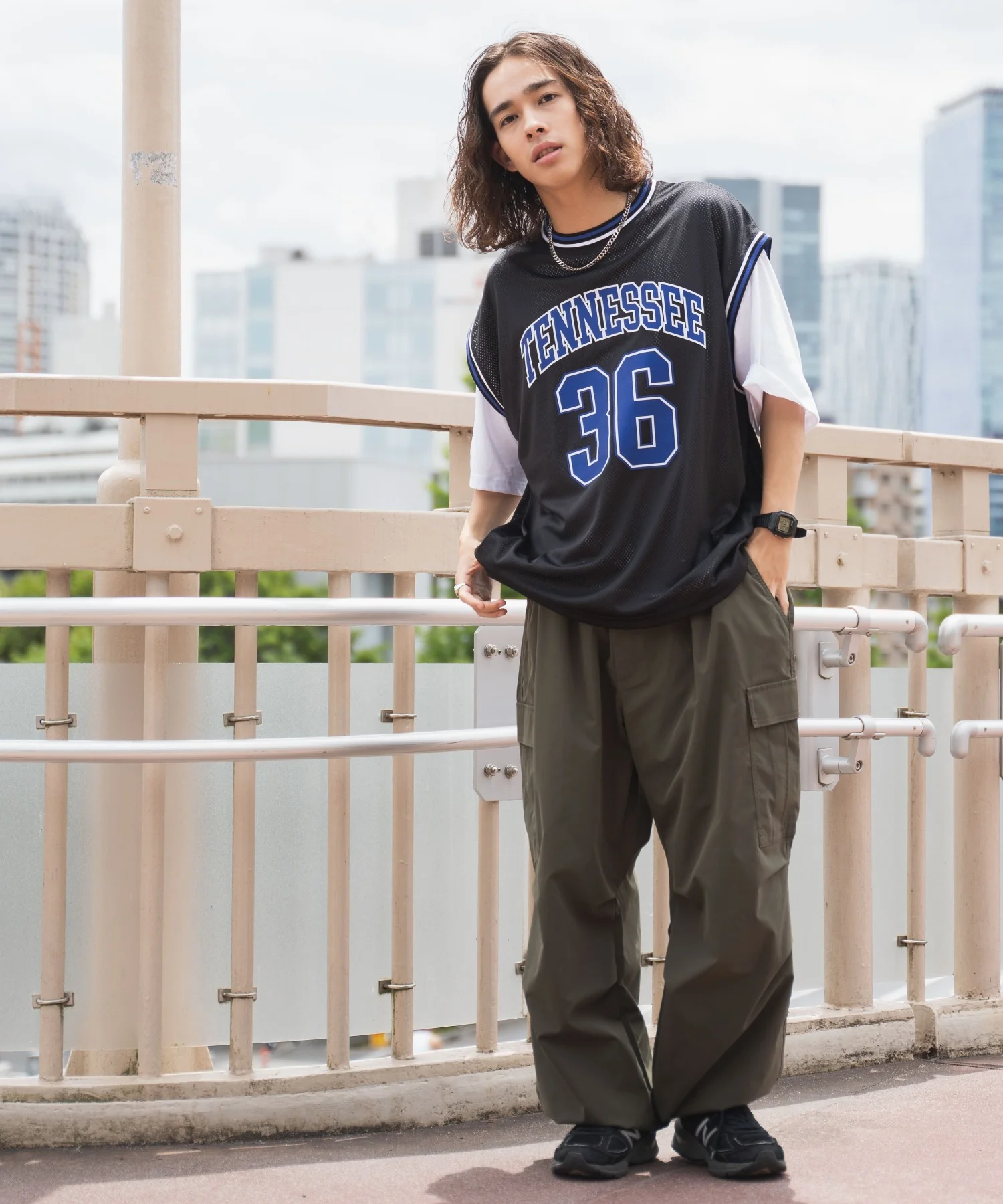 アンサンブルメッシュベストT - Image 4