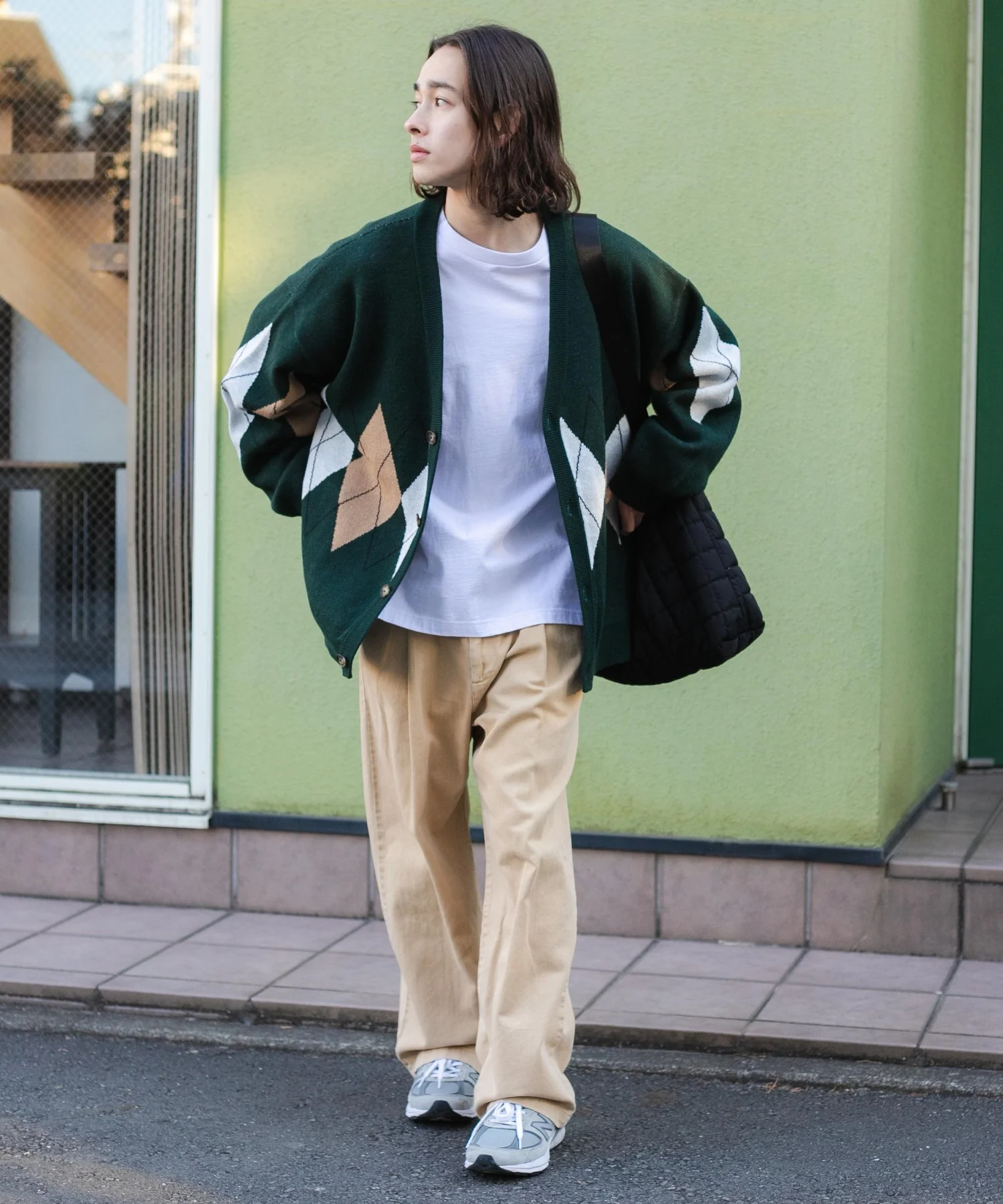 ルーズ総柄カーデ - Image 7