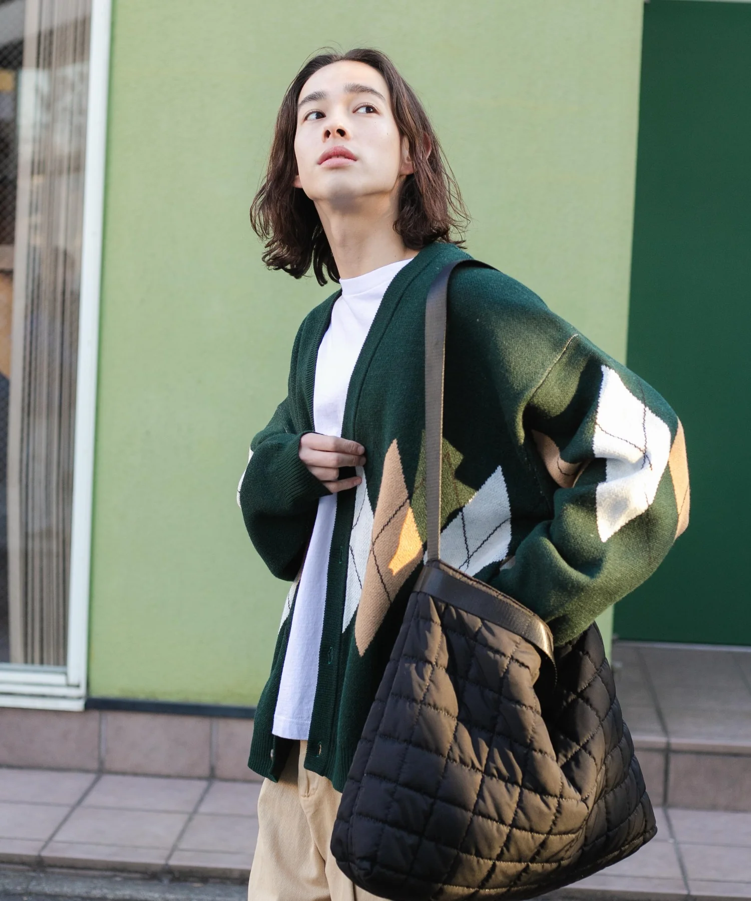 ルーズ総柄カーデ - Image 8