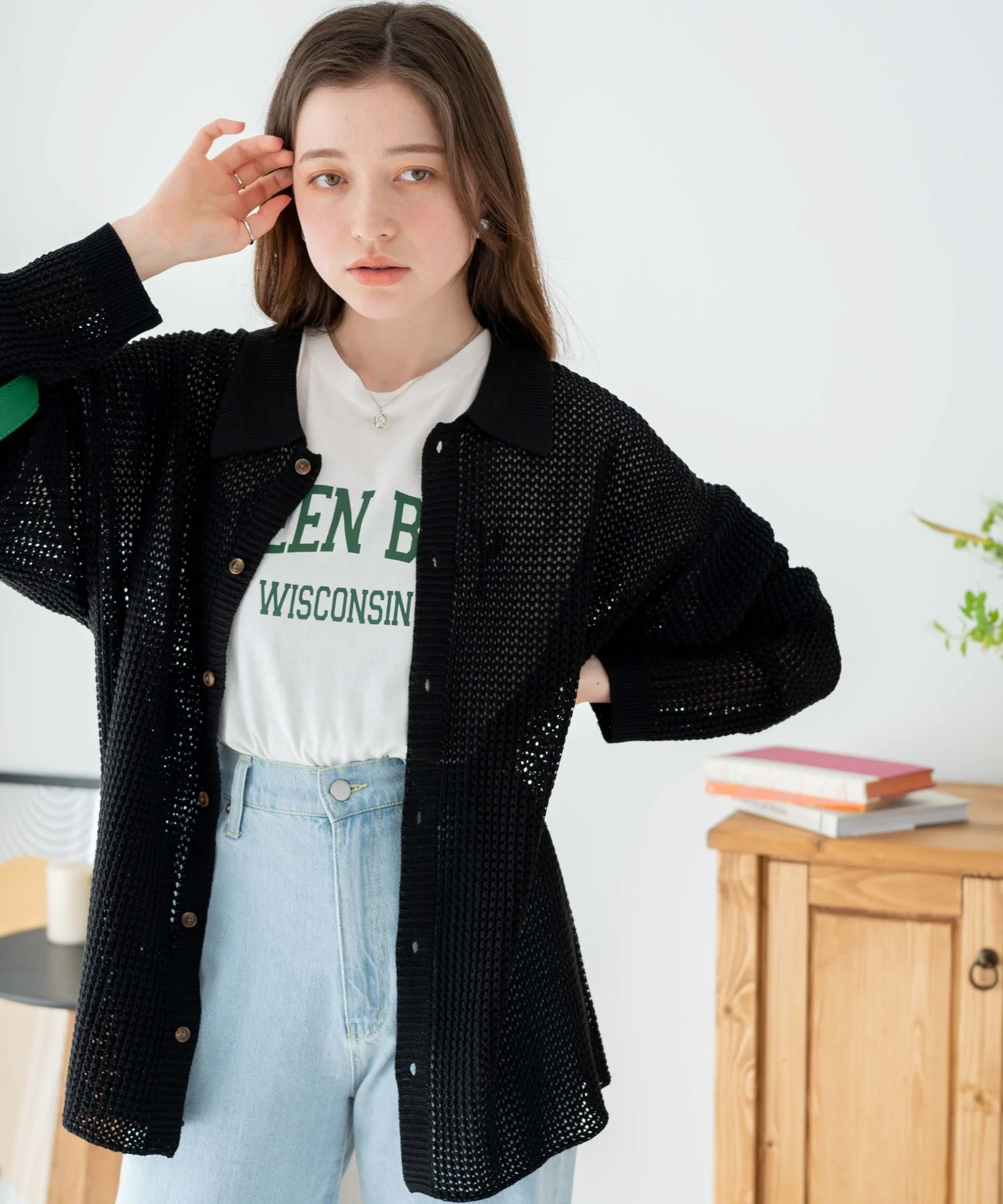 メッシュニットBIGシャツ - Image 12