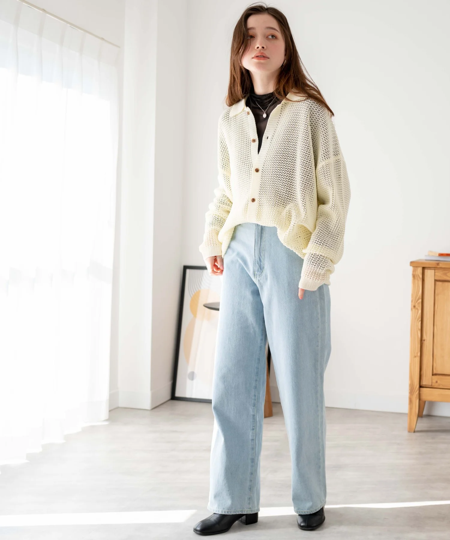 メッシュニットBIGシャツ - Image 13