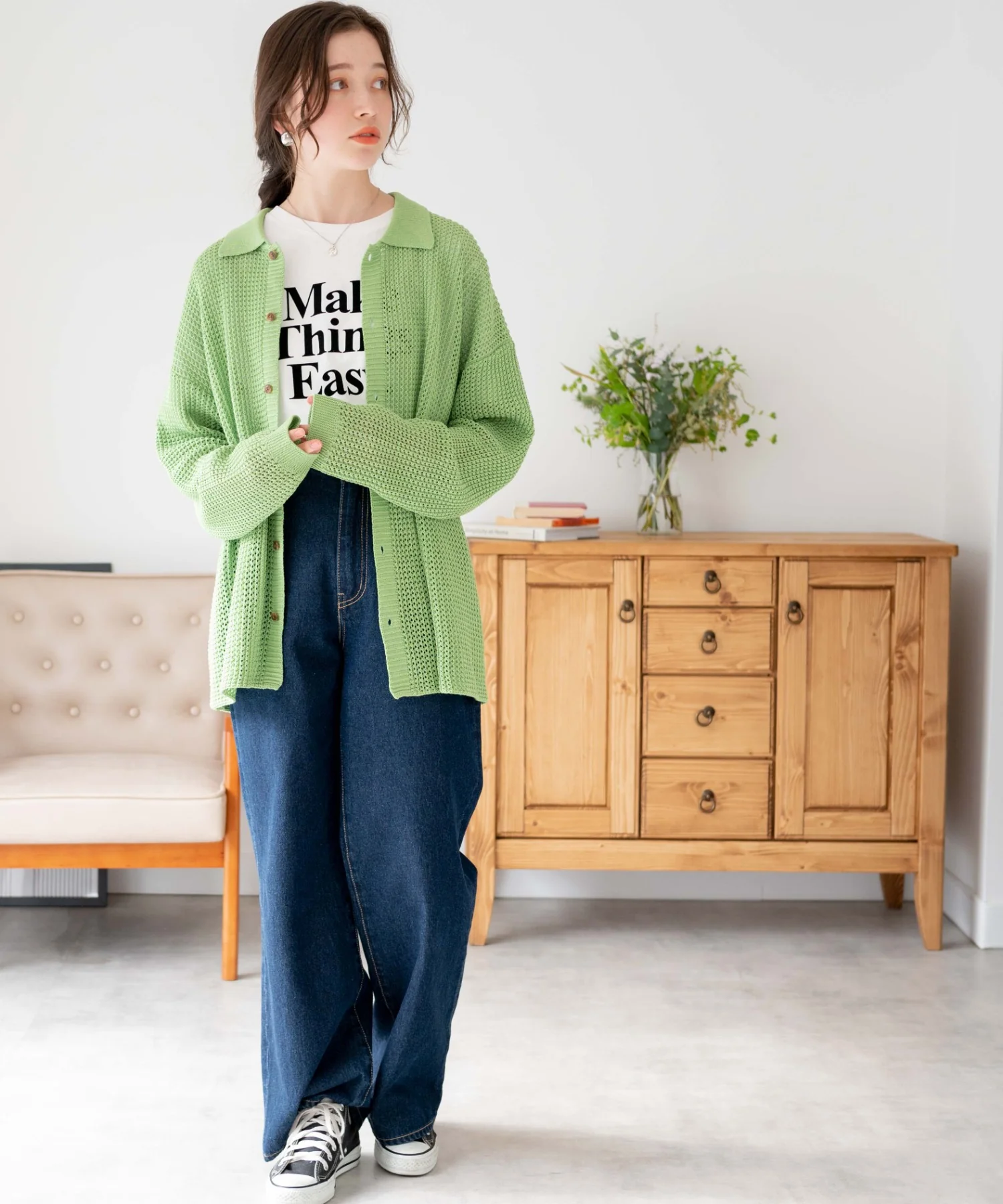 メッシュニットBIGシャツ - Image 20