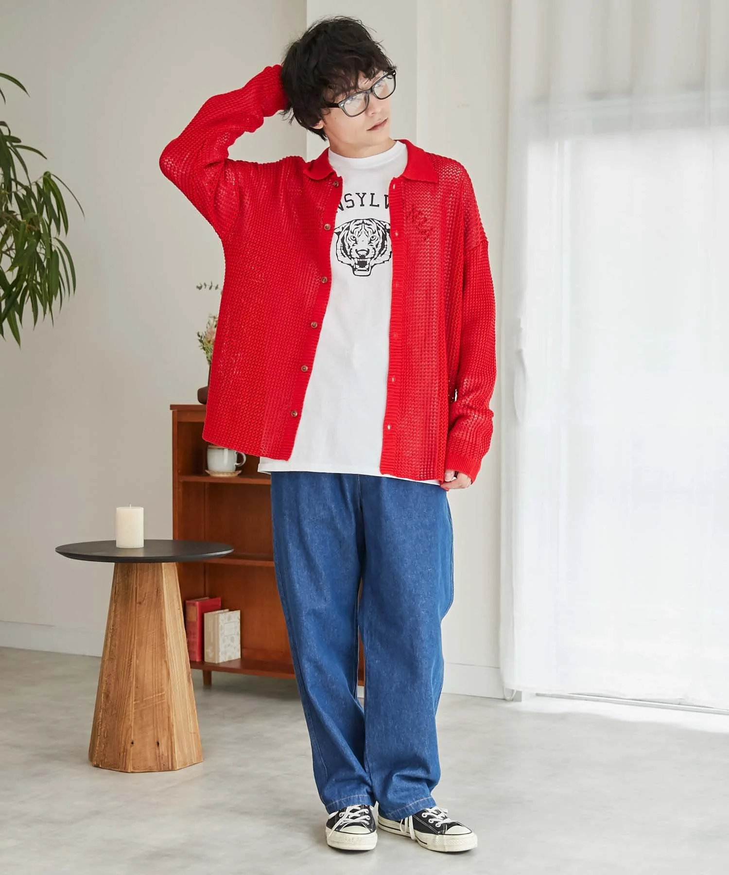 メッシュニットBIGシャツ - Image 22