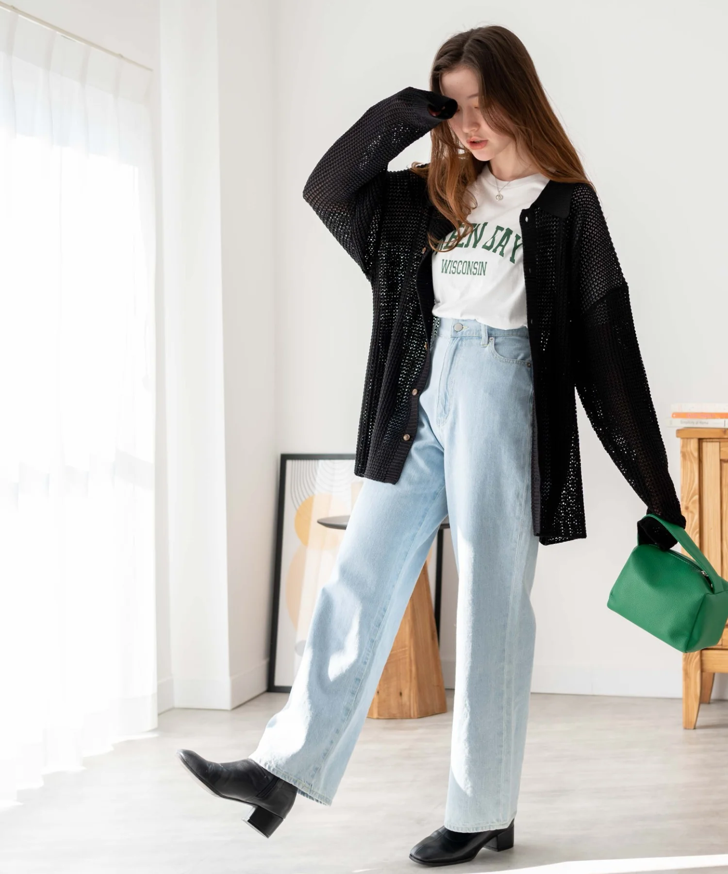 メッシュニットBIGシャツ - Image 24