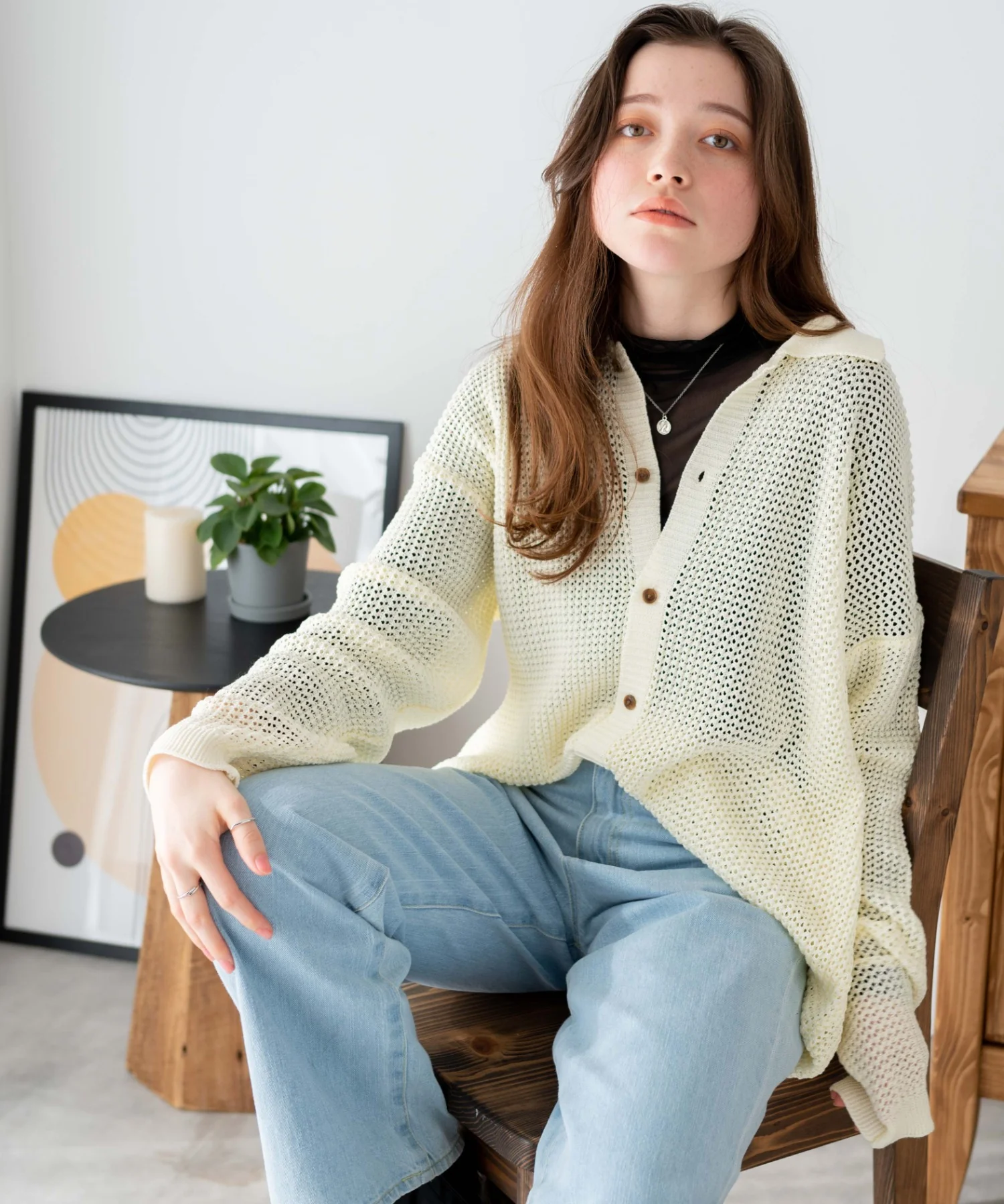 メッシュニットBIGシャツ - Image 32
