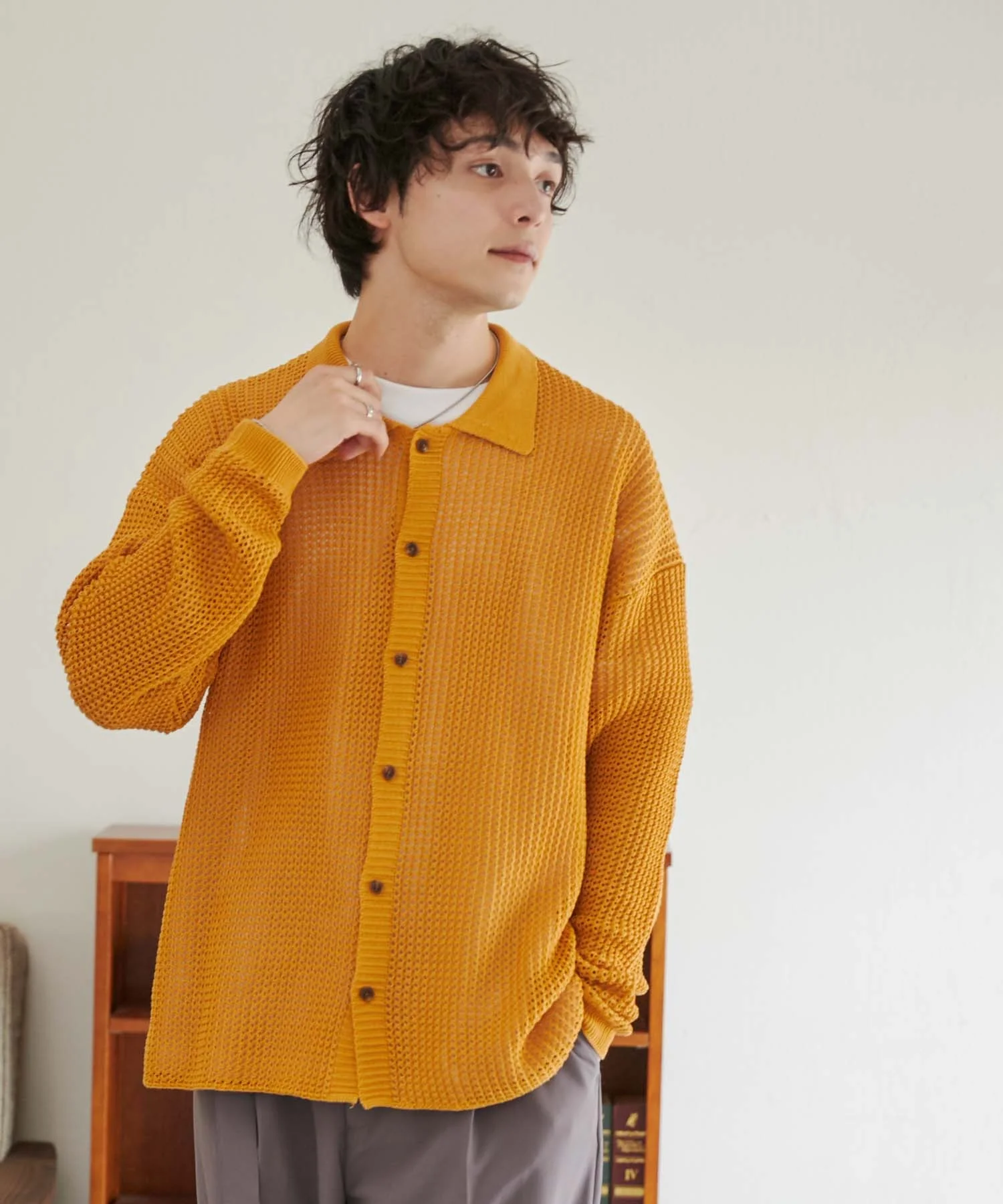 メッシュニットBIGシャツ - Image 34