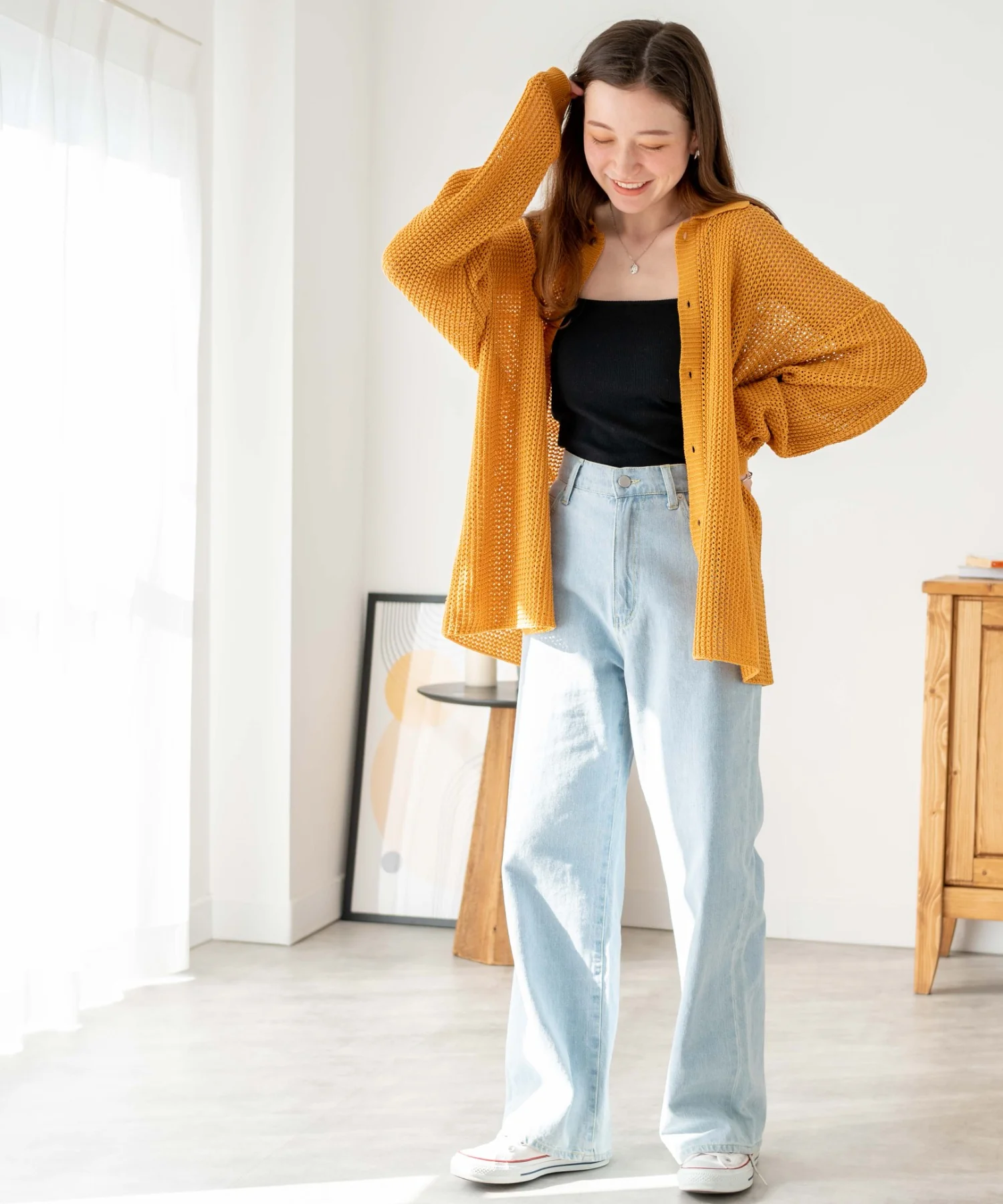 メッシュニットBIGシャツ - Image 37