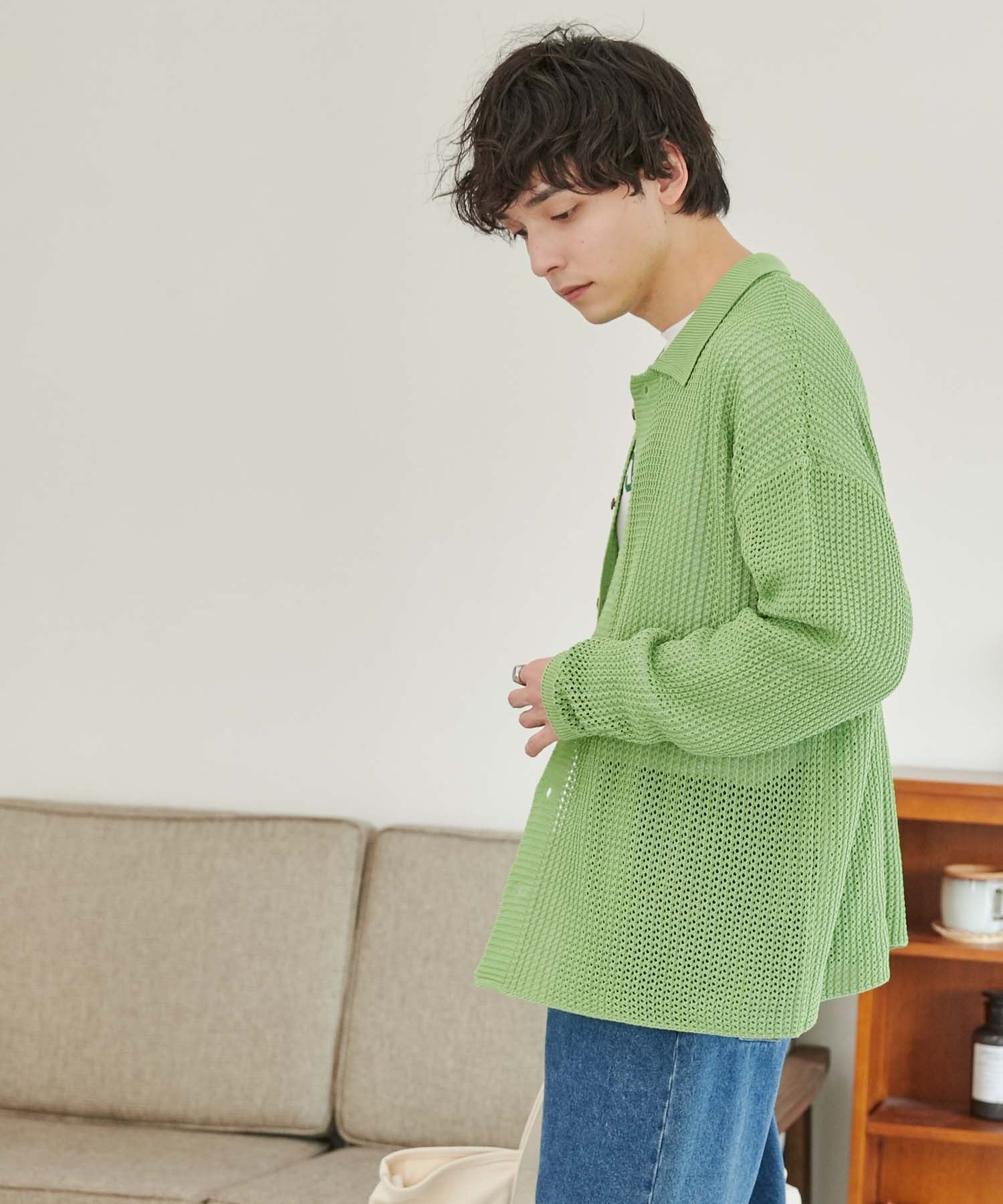 メッシュニットBIGシャツ - Image 42