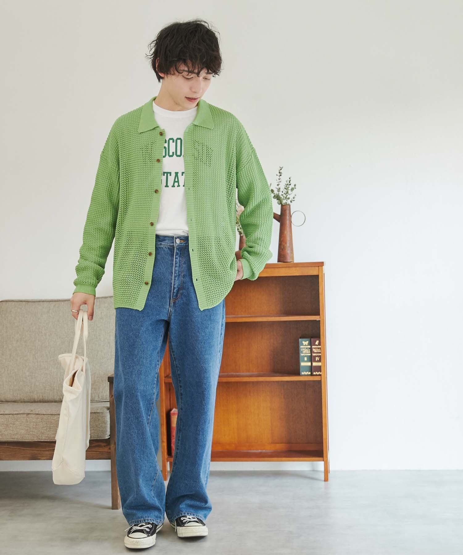 メッシュニットBIGシャツ - Image 43