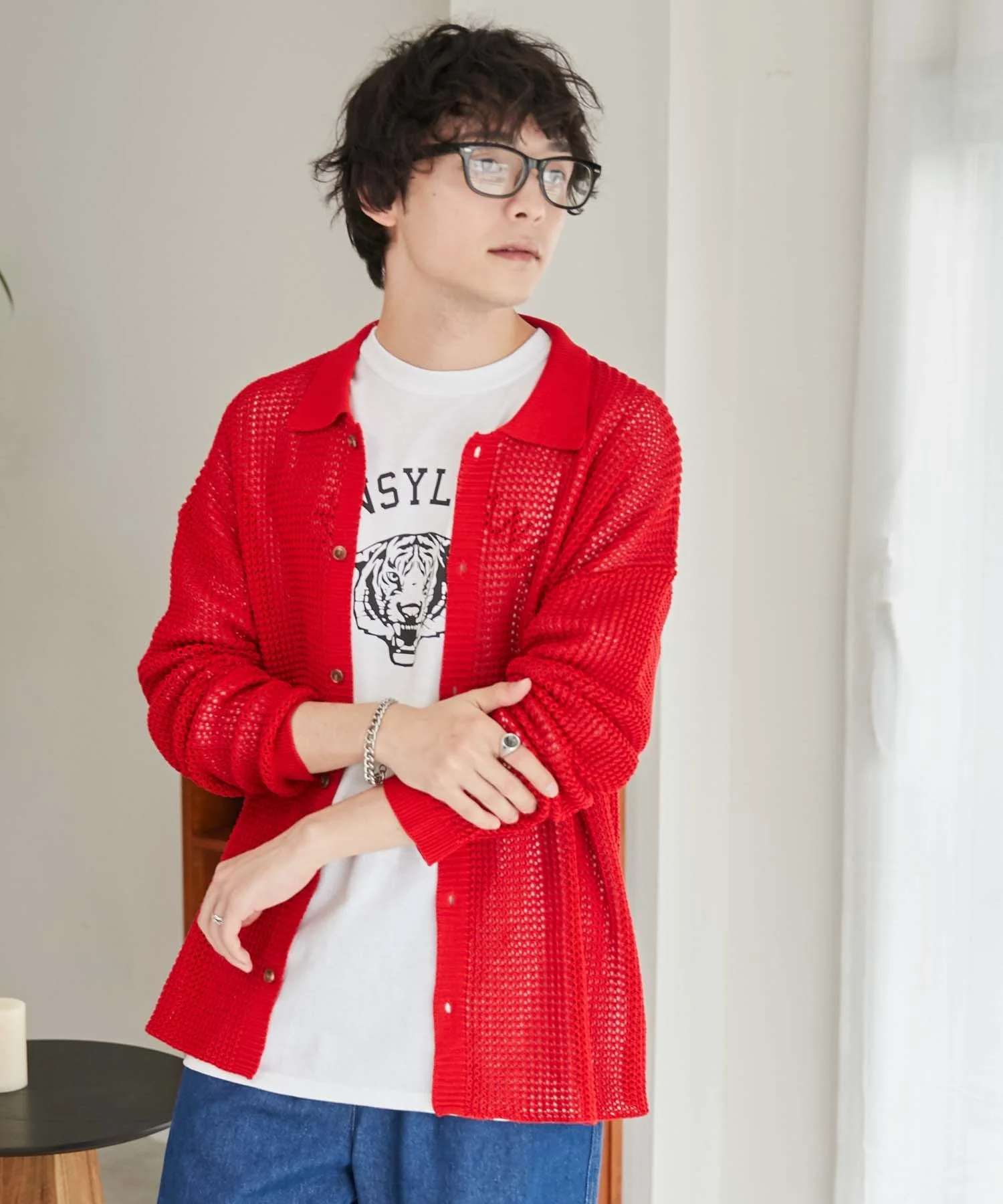 メッシュニットBIGシャツ - Image 46