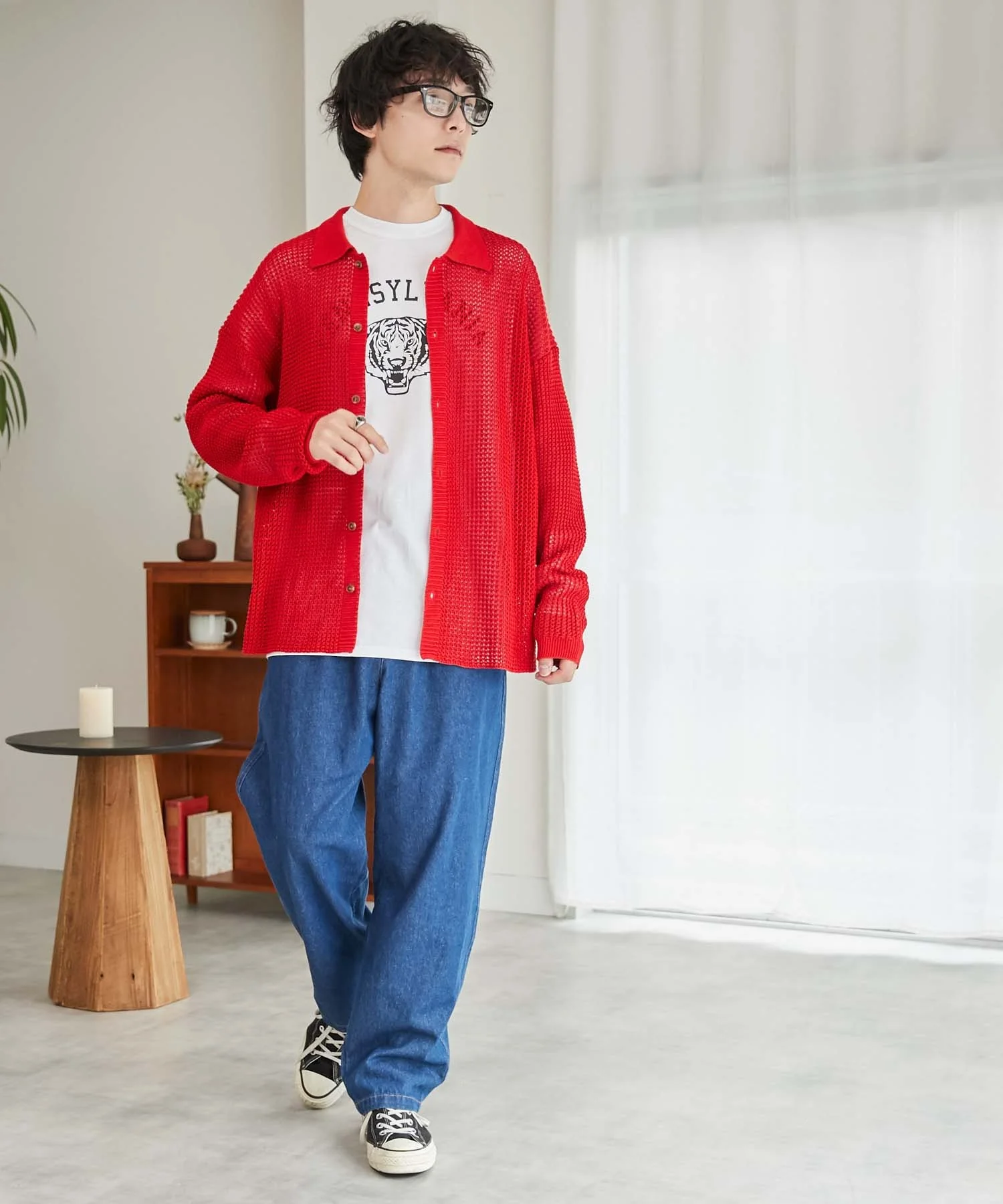 メッシュニットBIGシャツ - Image 47