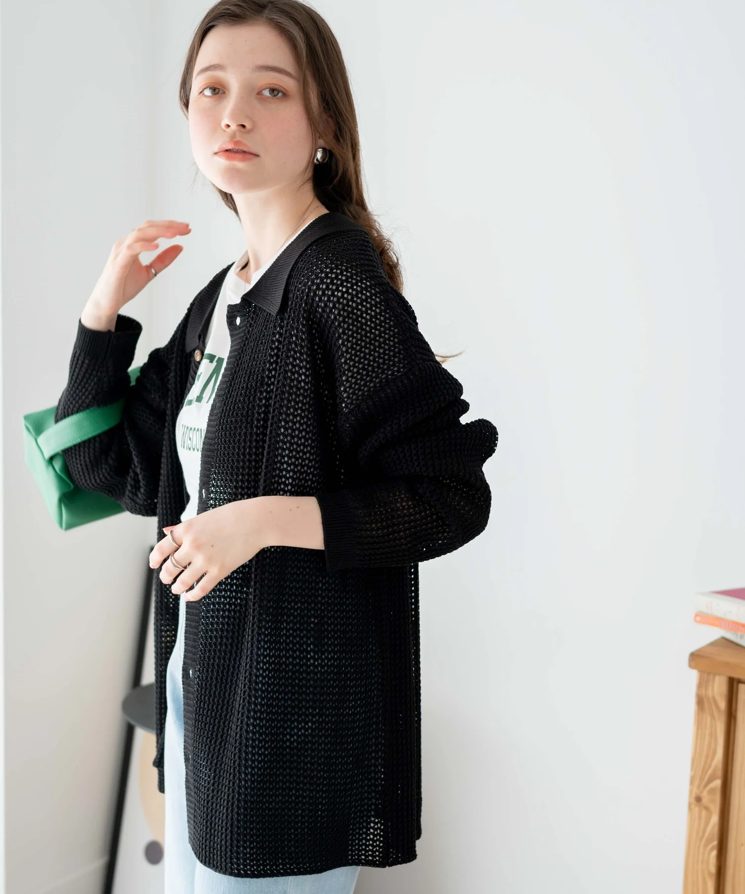 メッシュニットBIGシャツ - Image 51