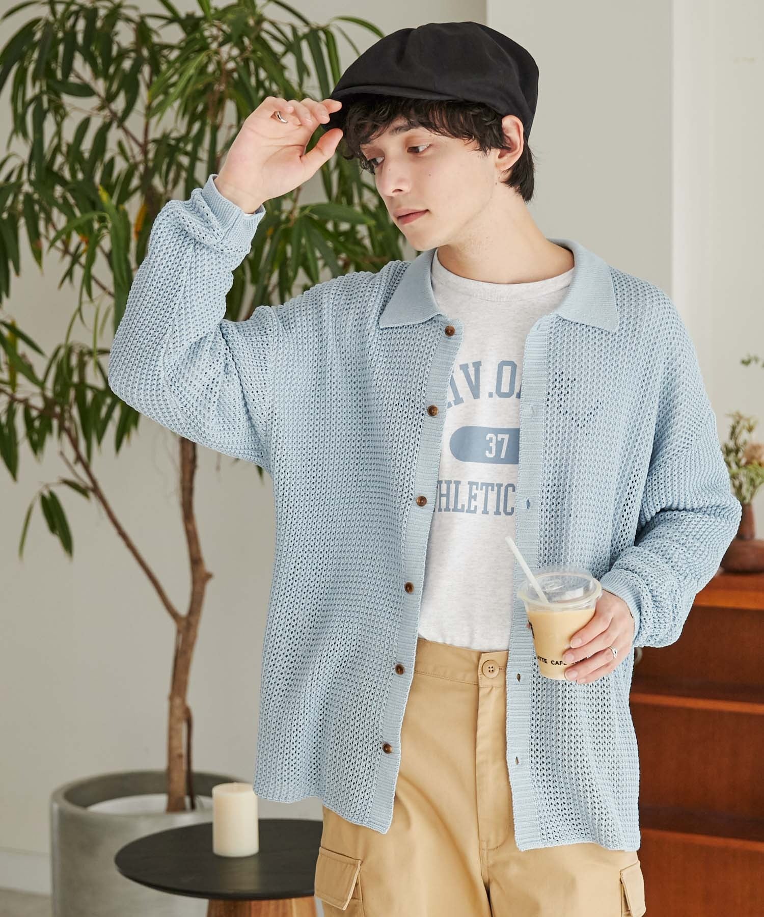 メッシュニットBIGシャツ - Image 9