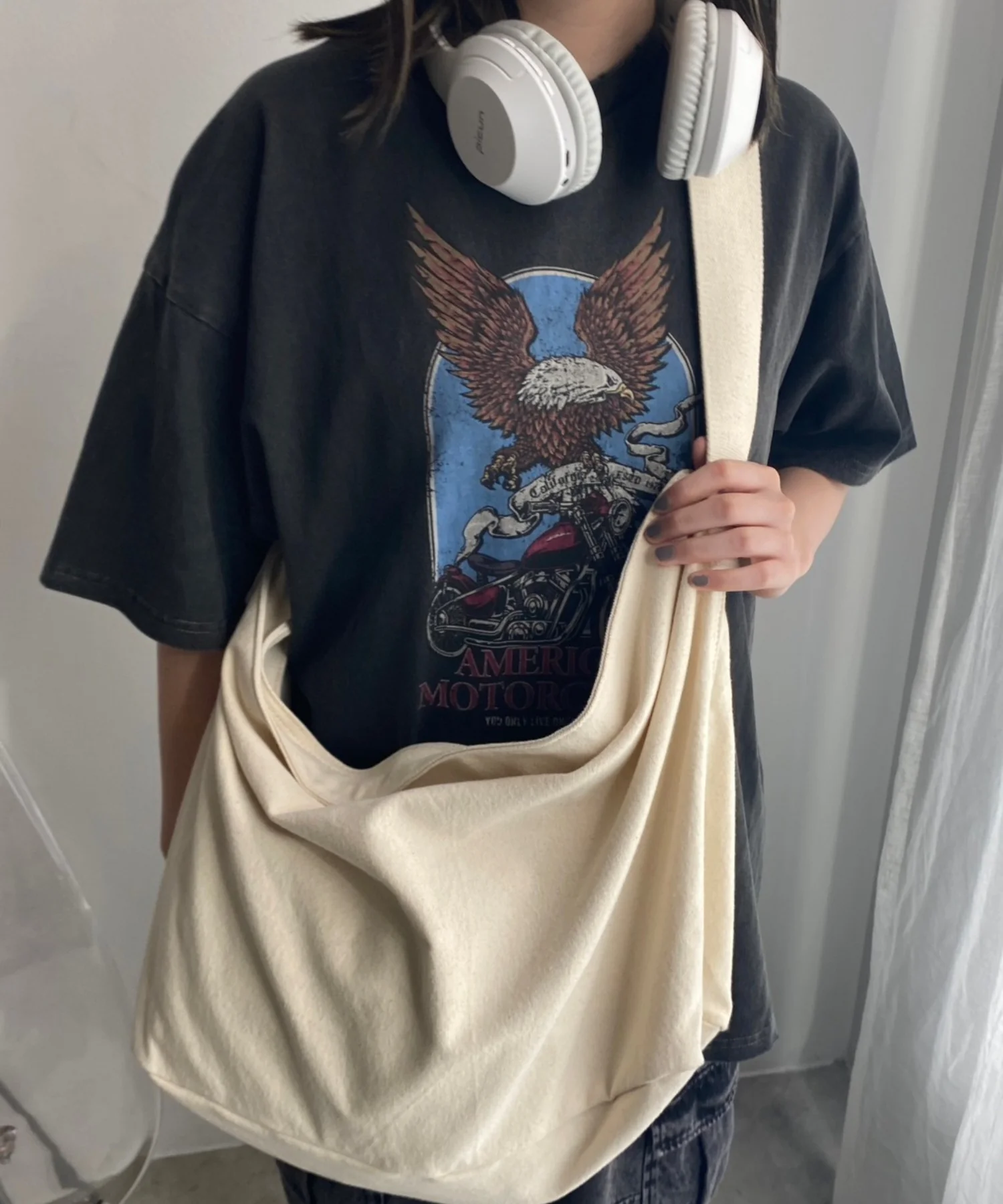 キャンバスBIGショルダー - Image 3