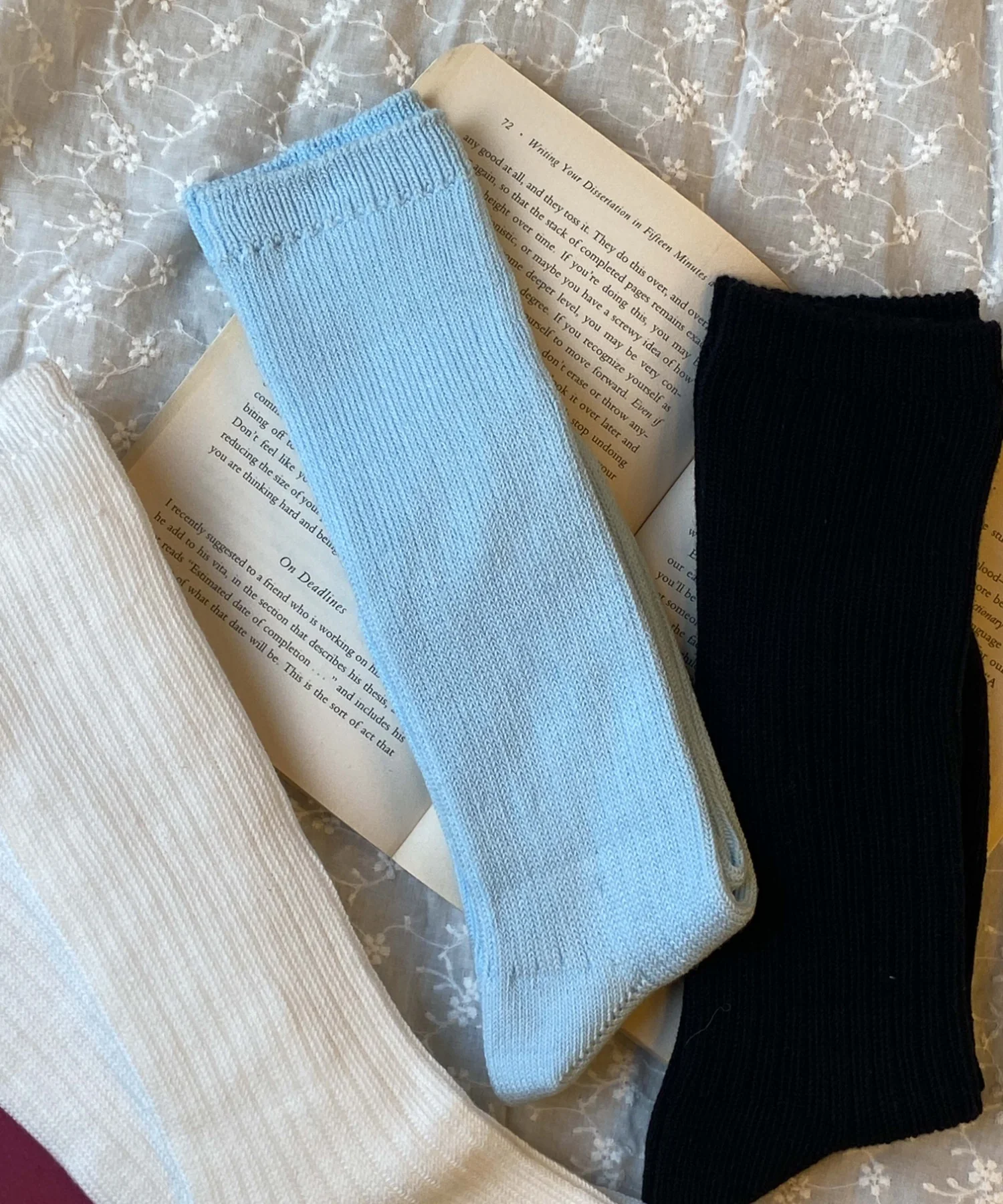 カラーリブハイソックス(23-25cm) - Image 4