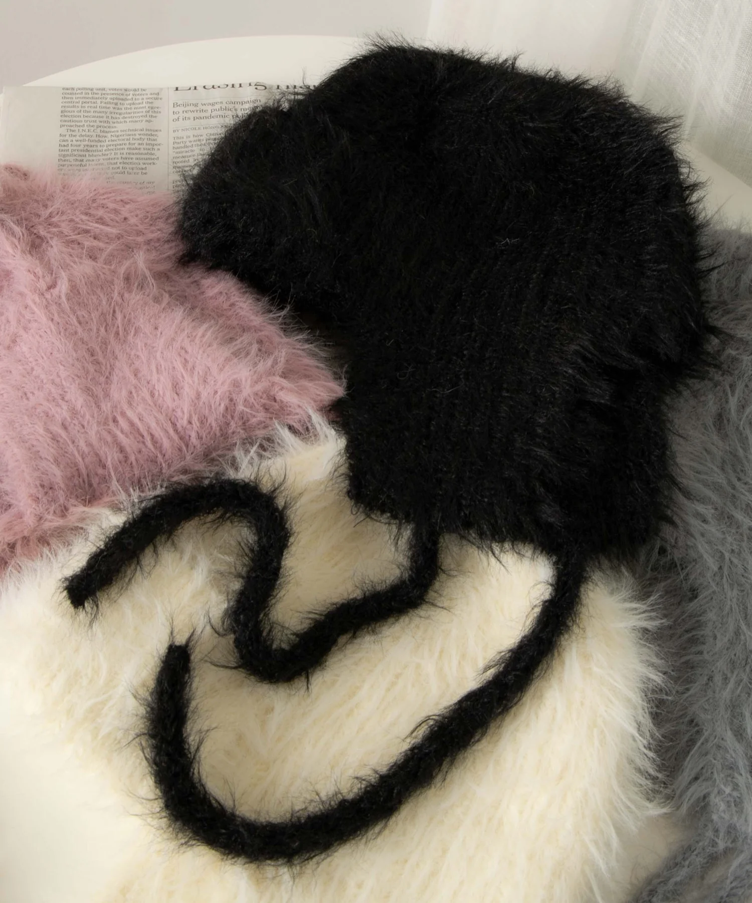シャギーイヤーフラップニットキャップ - Image 11