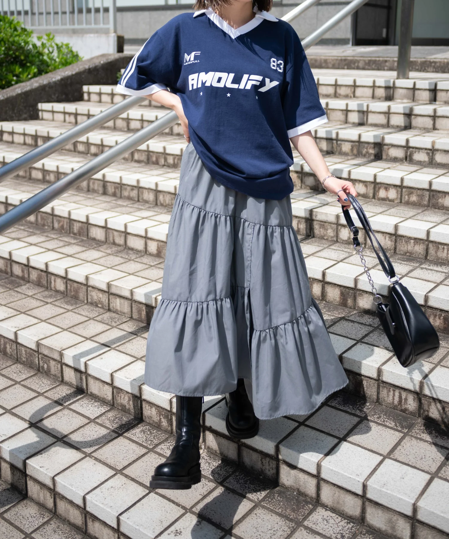 ランダムフリルロングスカート - Image 10