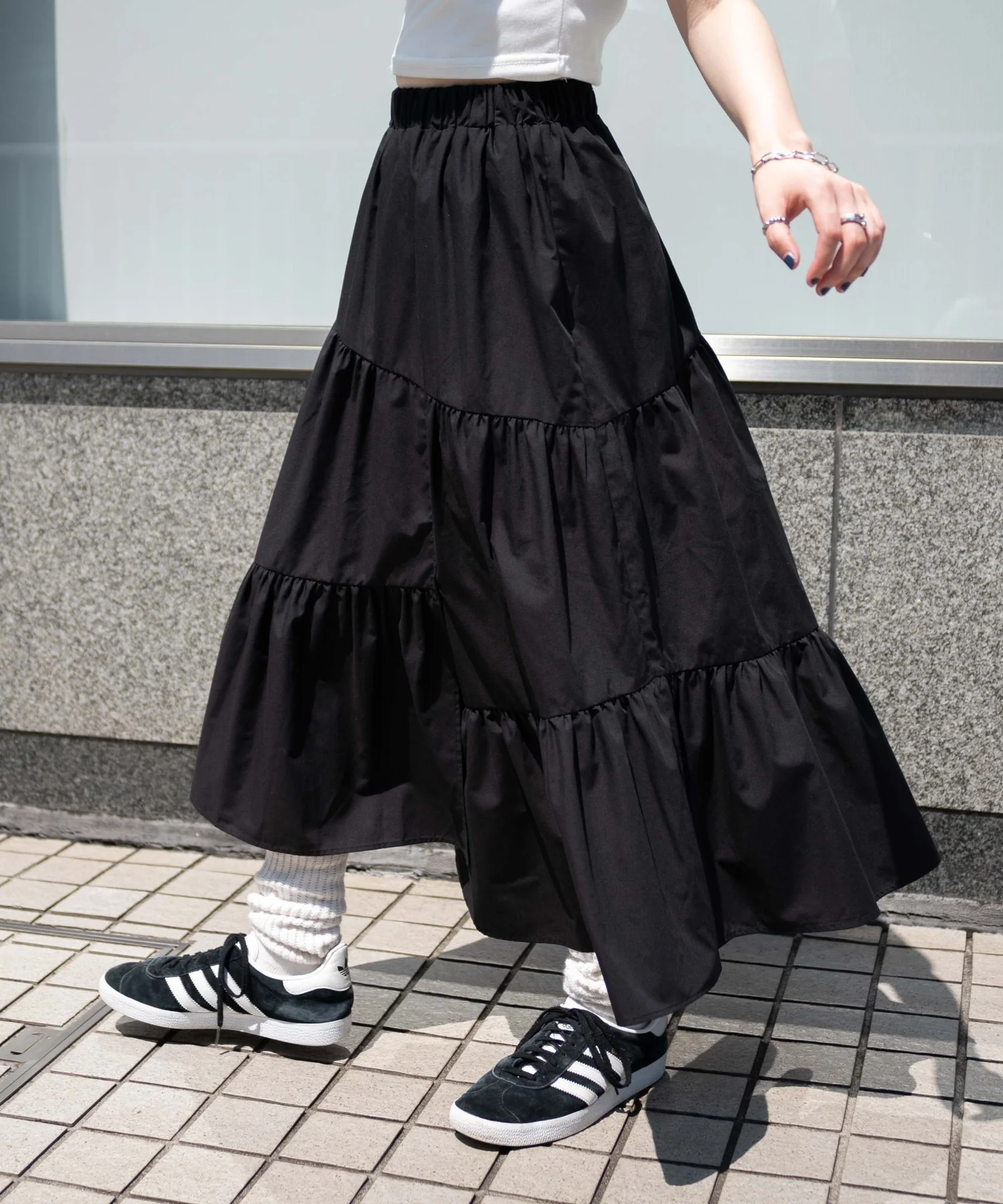 ランダムフリルロングスカート - Image 14