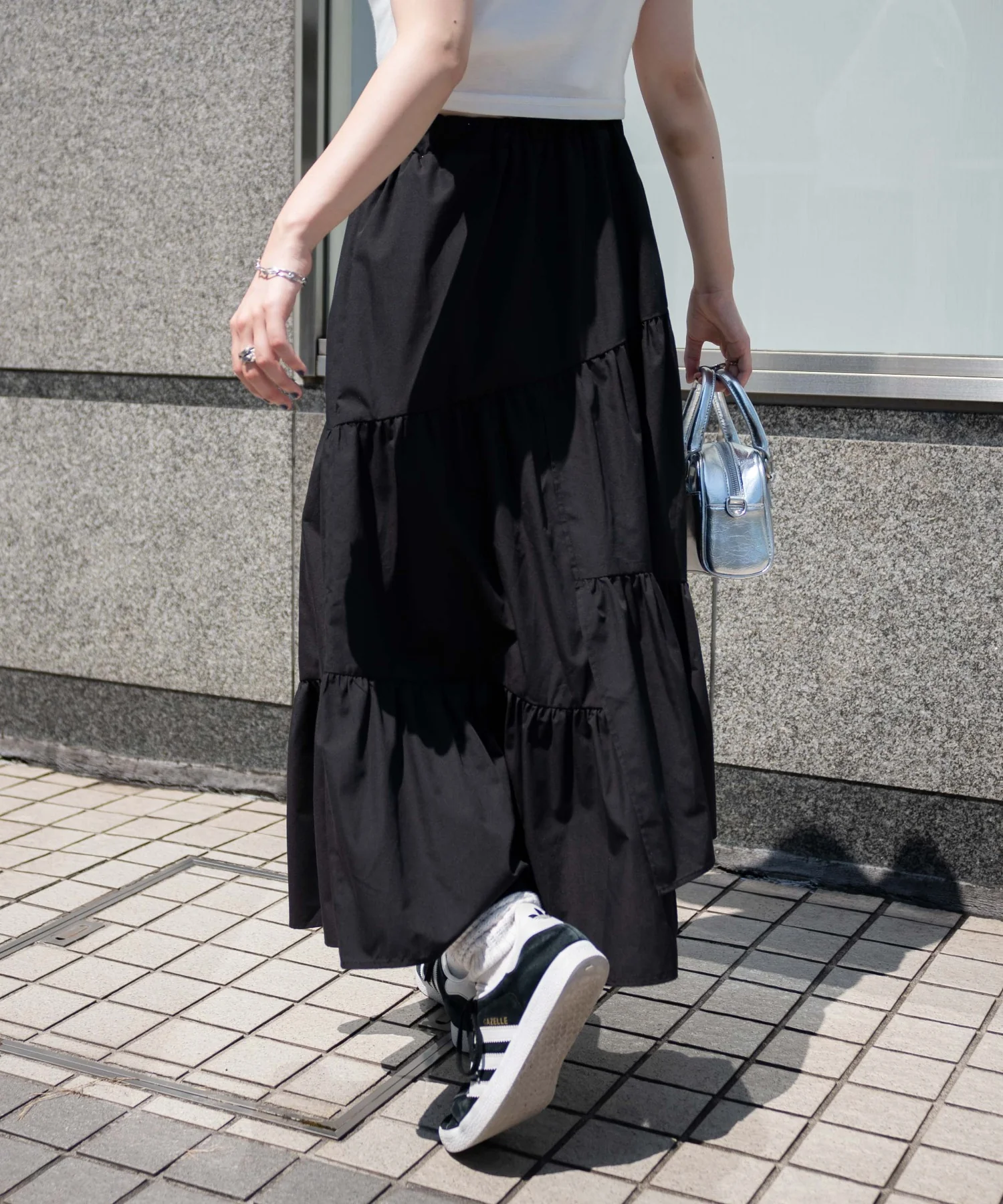 ランダムフリルロングスカート - Image 16