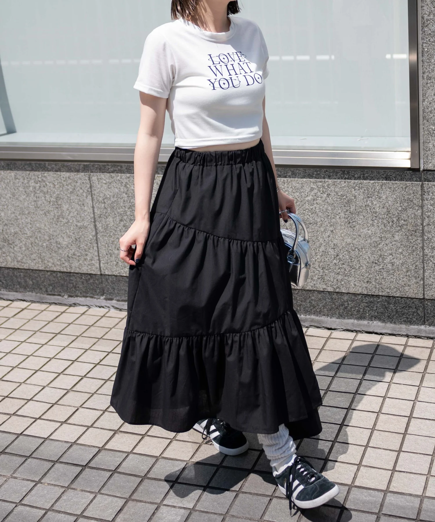 ランダムフリルロングスカート - Image 4
