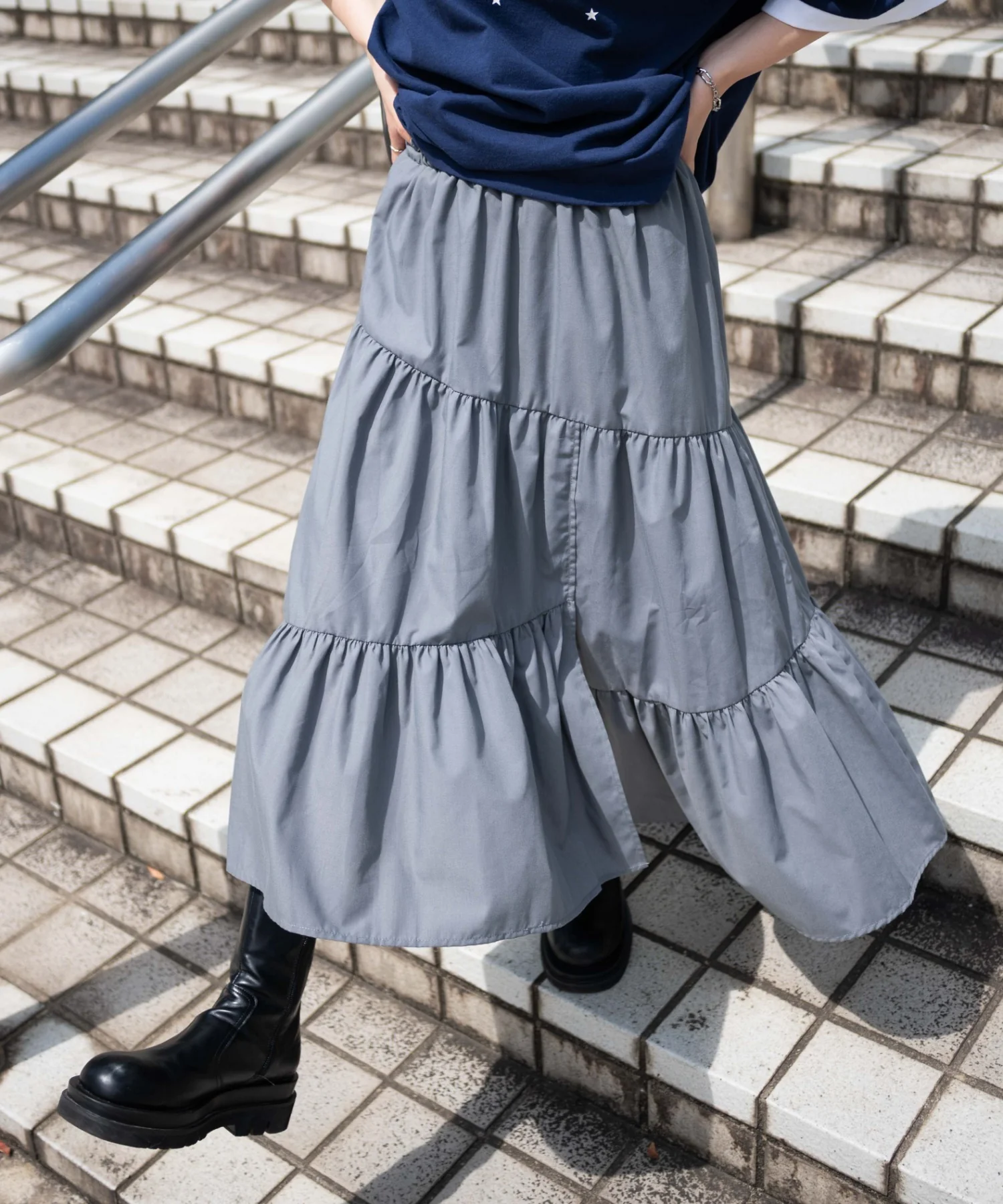 ランダムフリルロングスカート - Image 5