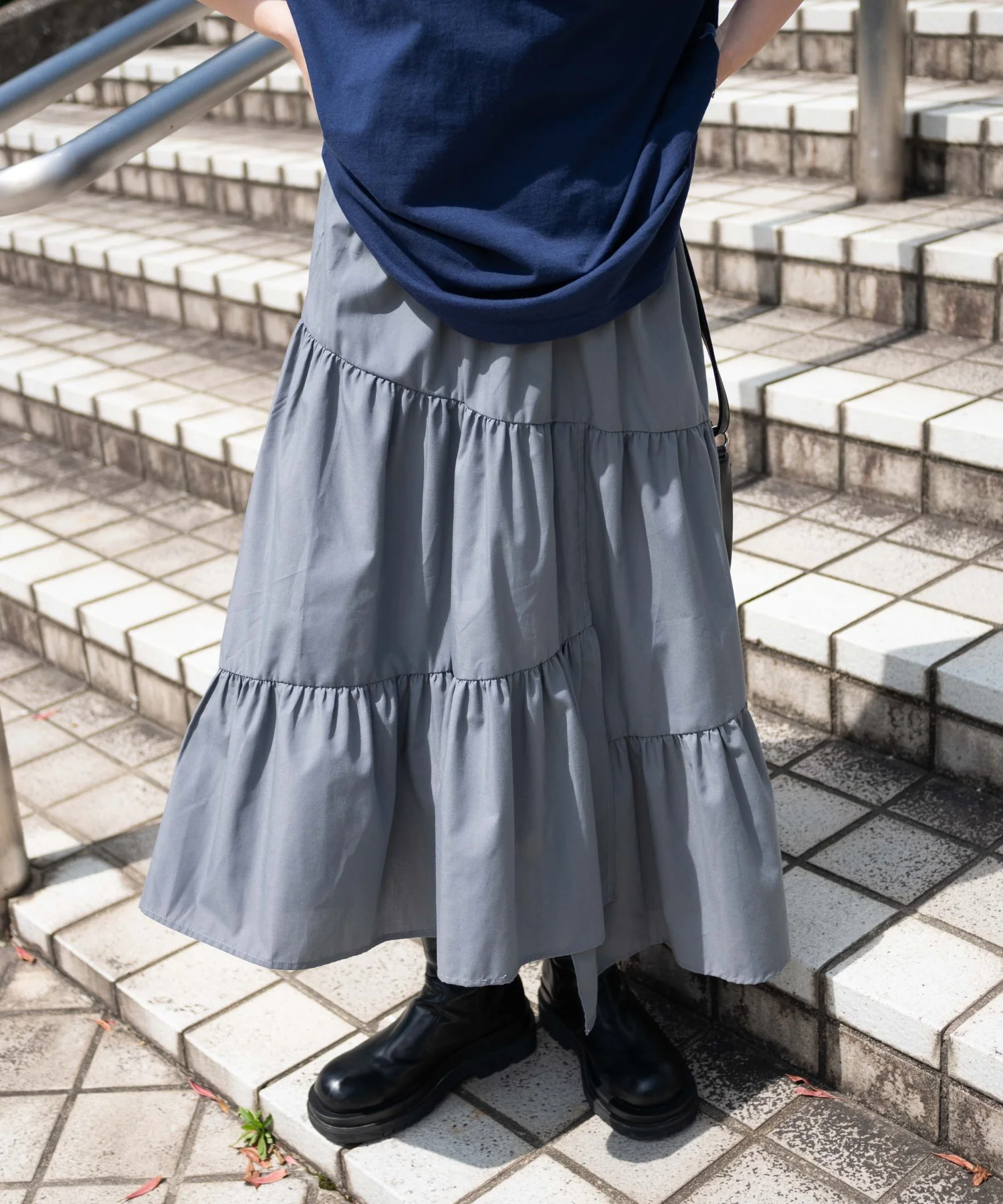 ランダムフリルロングスカート - Image 6