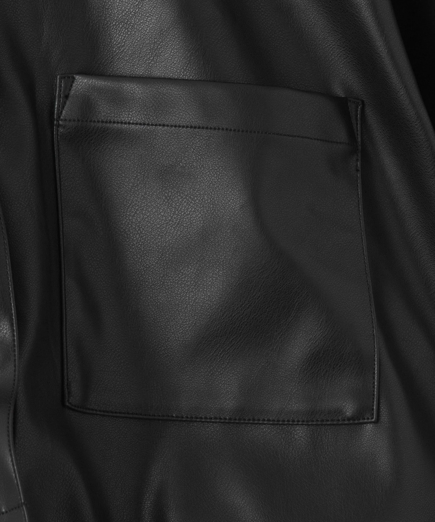 合皮ドロストショートシャツ - Image 14