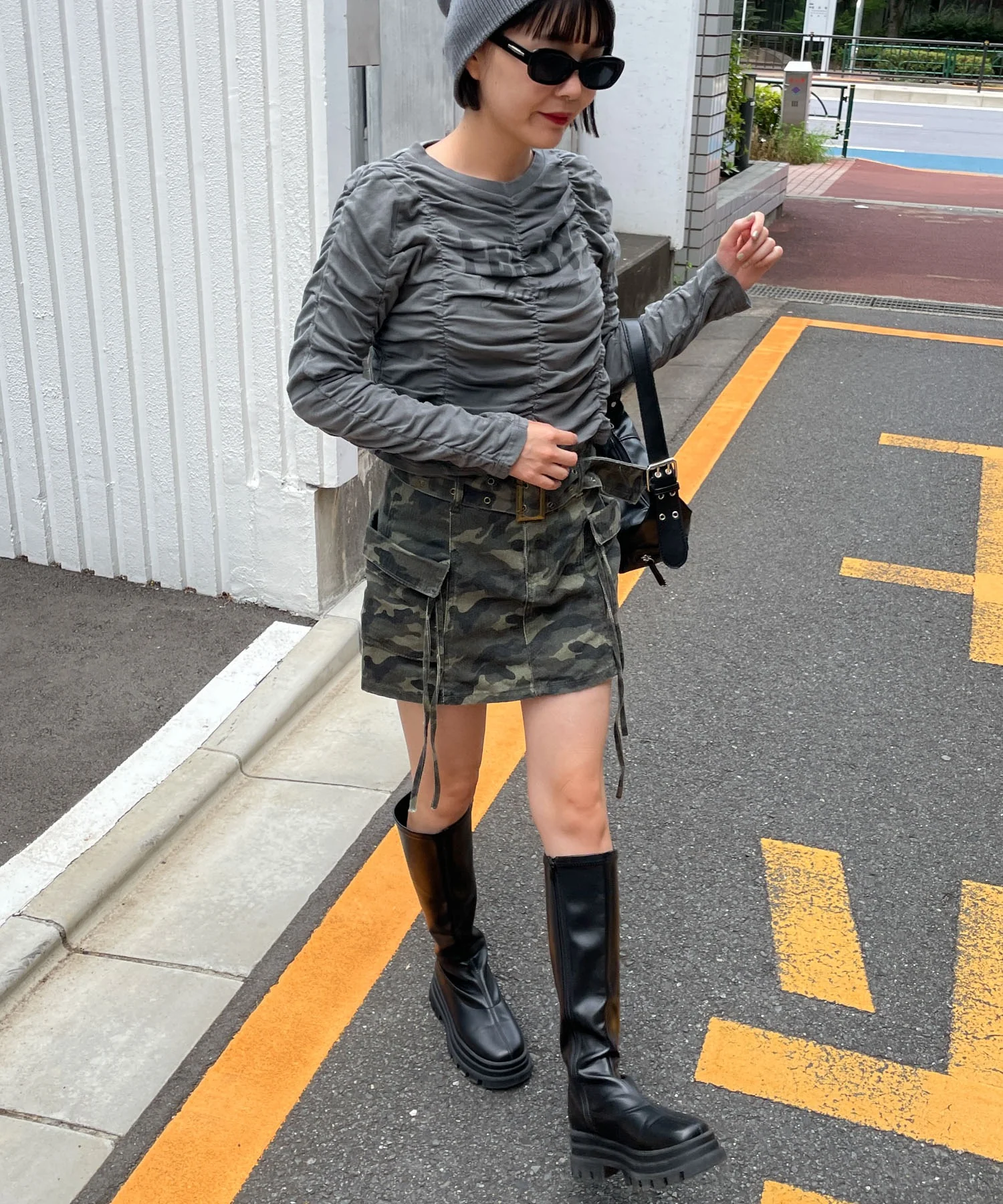 ヴィンテージライクシャーリングトップス - Image 10