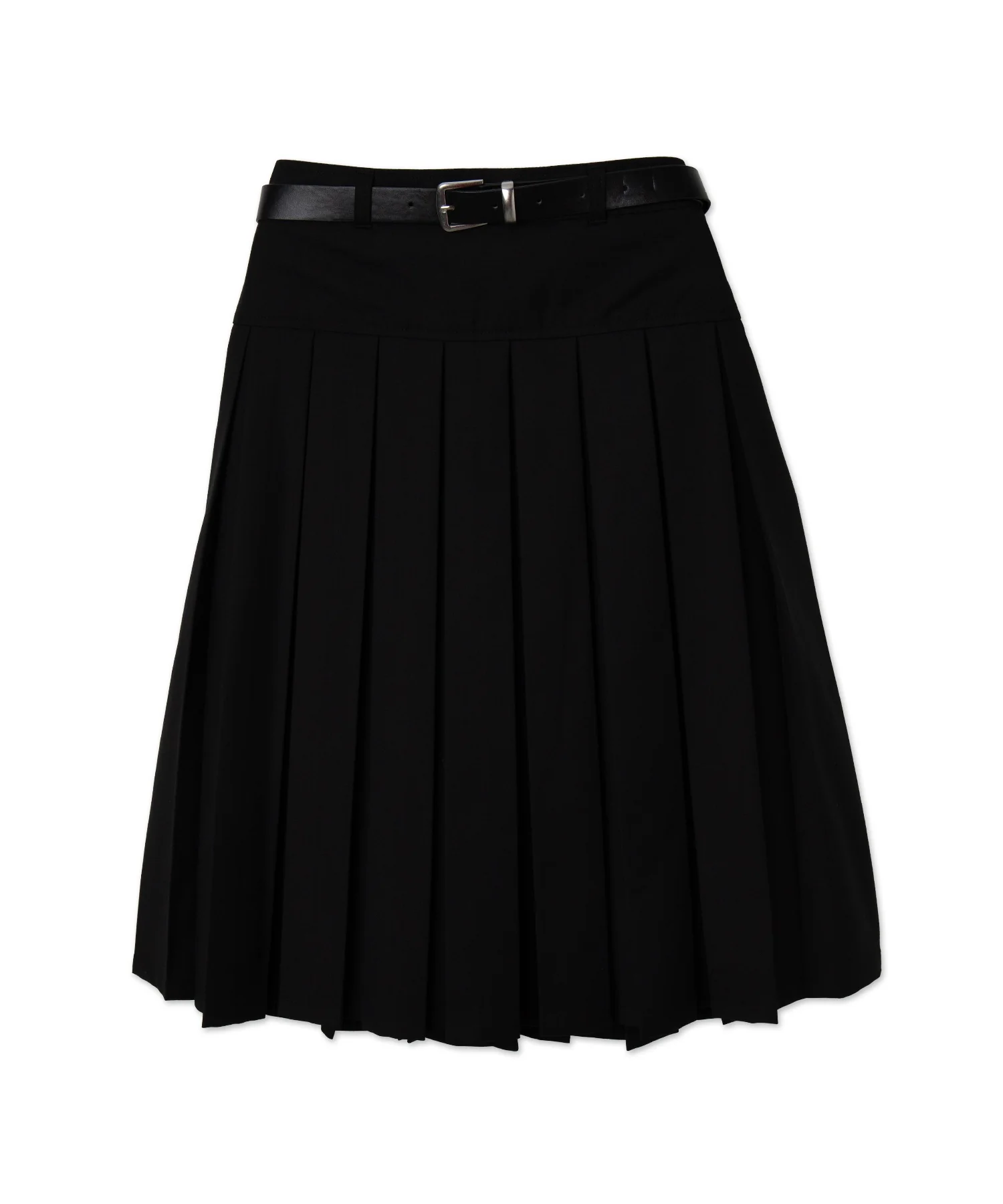 ベルト付プリーツミドルスカート - Image 29