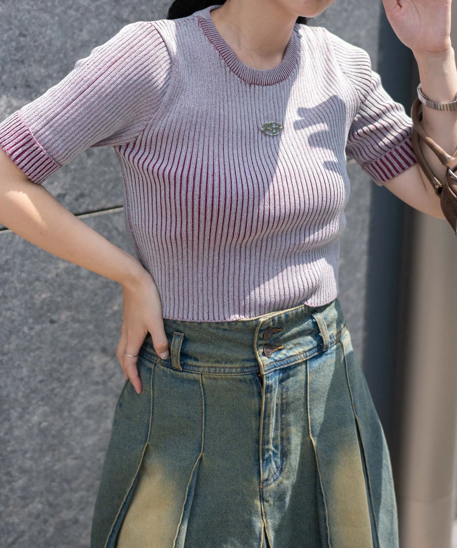 メタルモチーフプレーティングニット - Image 11