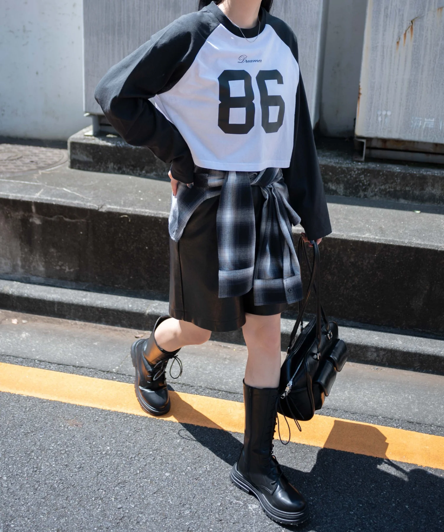 ラグランショートロンT - Image 8